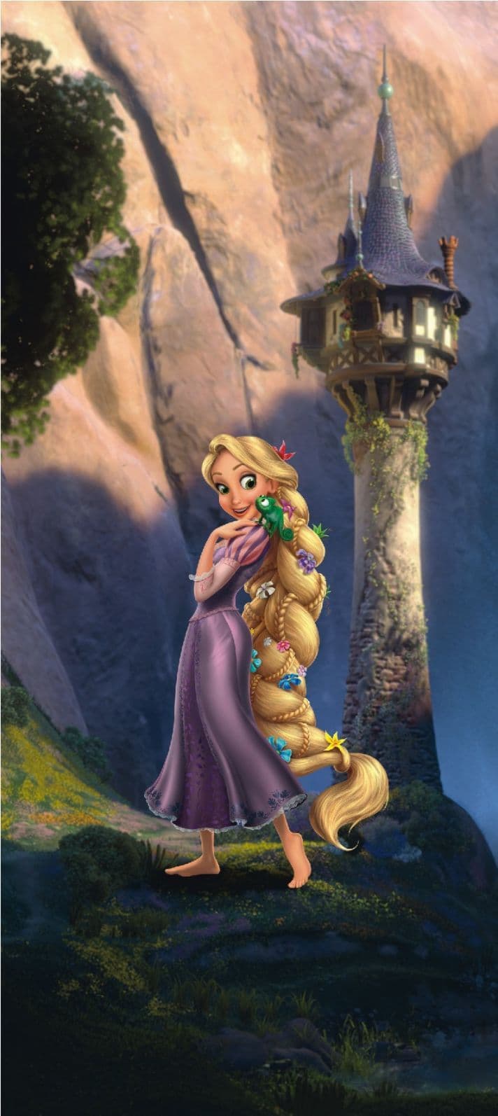 712x1594 Disney Princess Rapunzel Premium wall murals. Buy it now