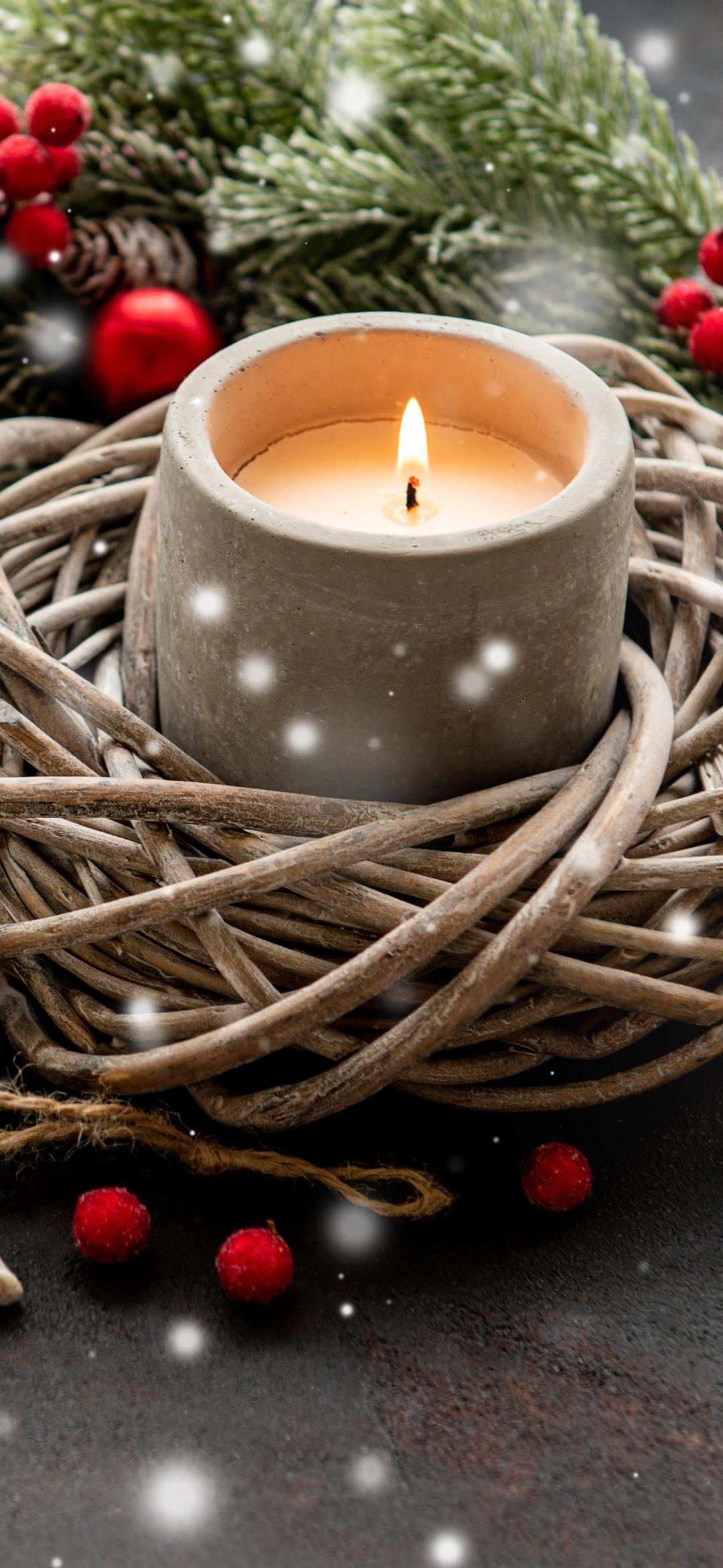 1080x2340 Candle Phone Wallpaper