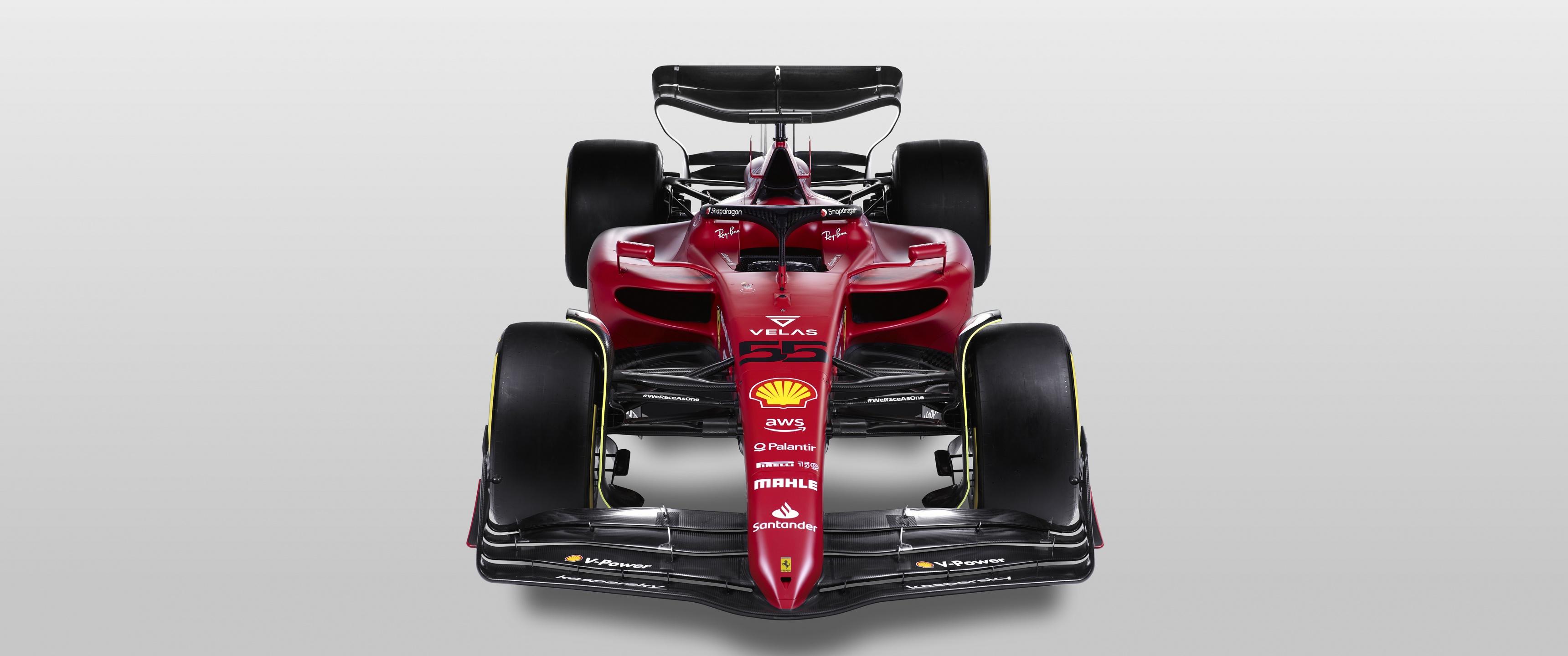 3440x1440 Ferrari F1 75 Wallpaper 4K, Formula One Cars, Cars