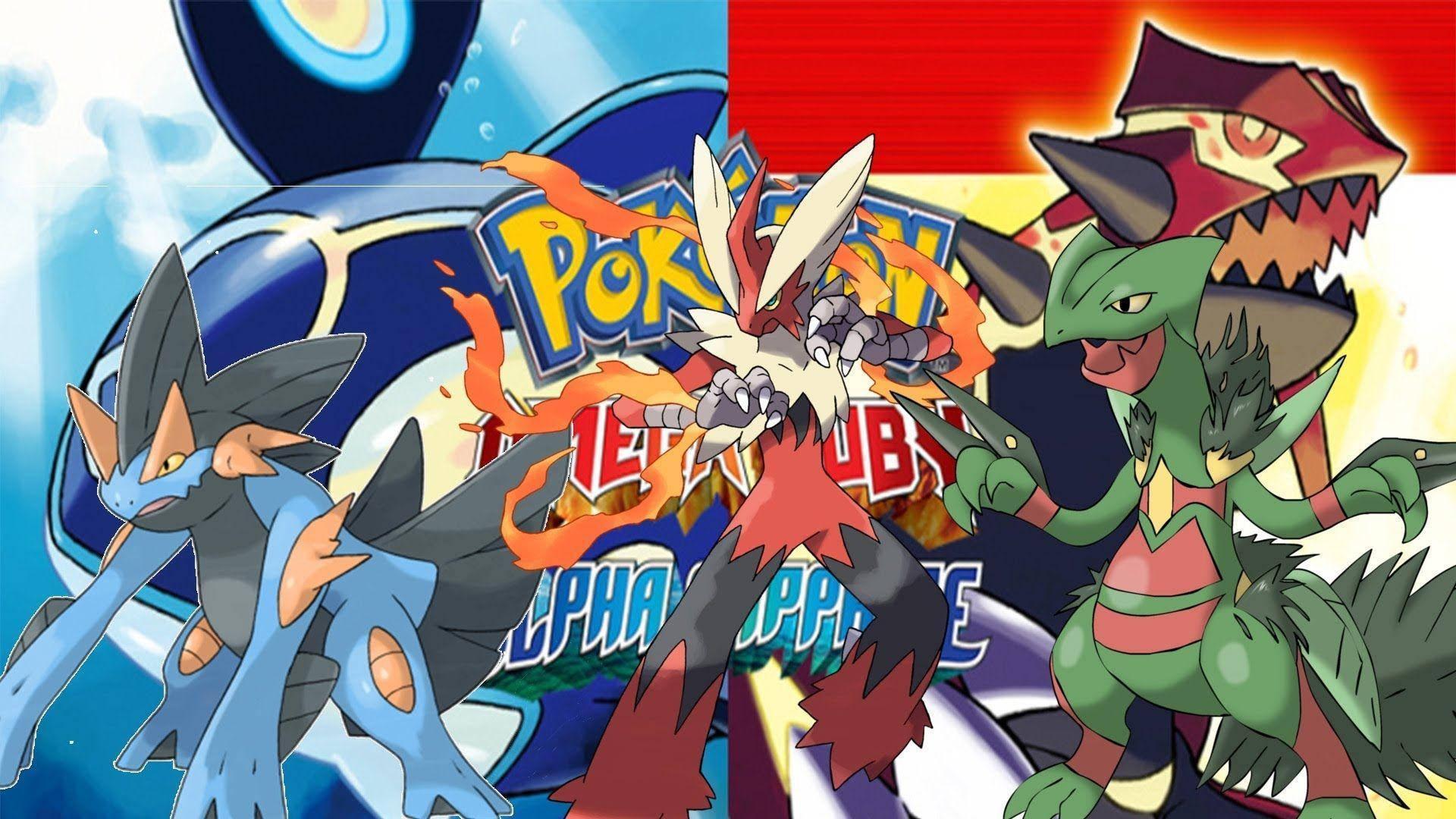 1920x1080 Download Swampert Pokémon Ruby And Alpha Sapphire Wallpaper