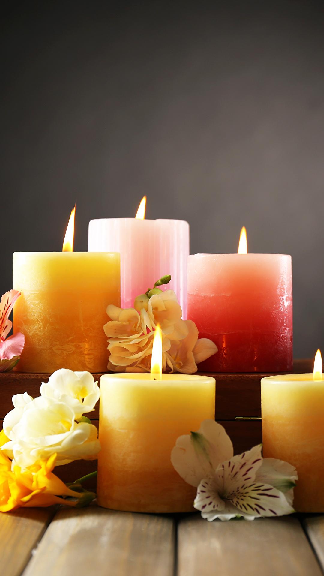 1080x1920 Desktop Wallpaper flame Candles 1080x1920