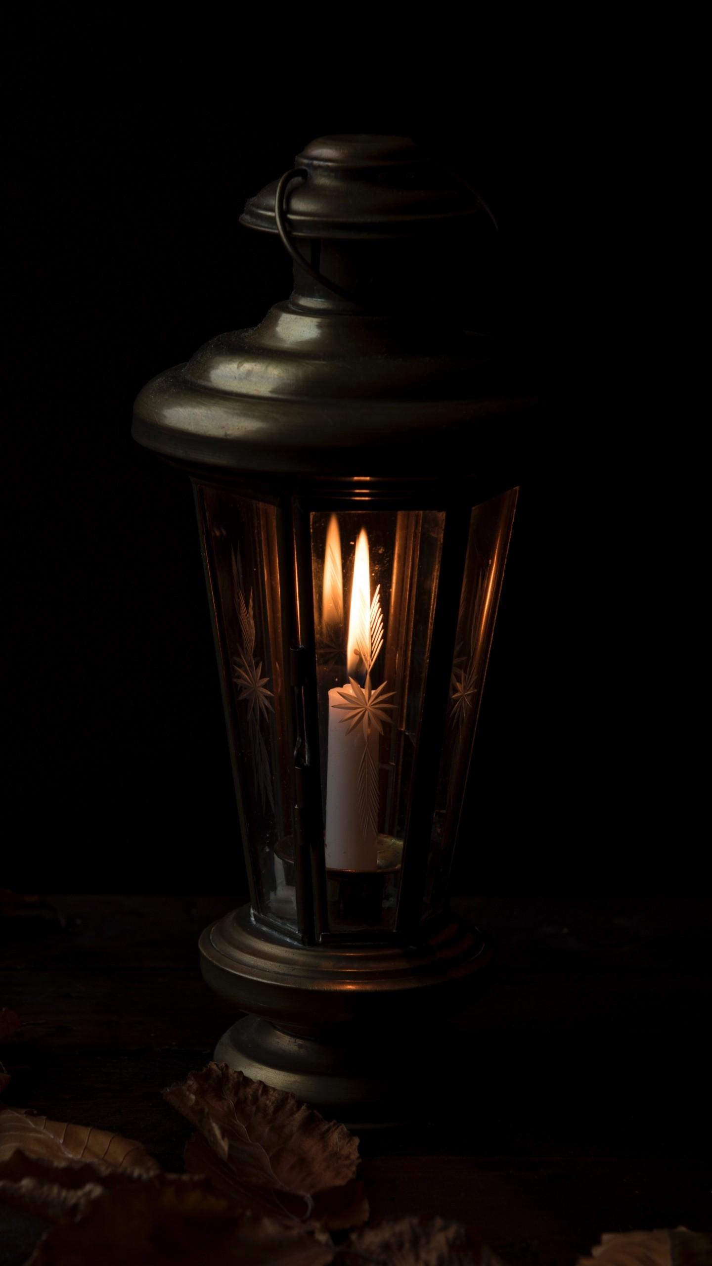 1440x2560 Candle Night Lamp Wallpaper - [1440x2560]