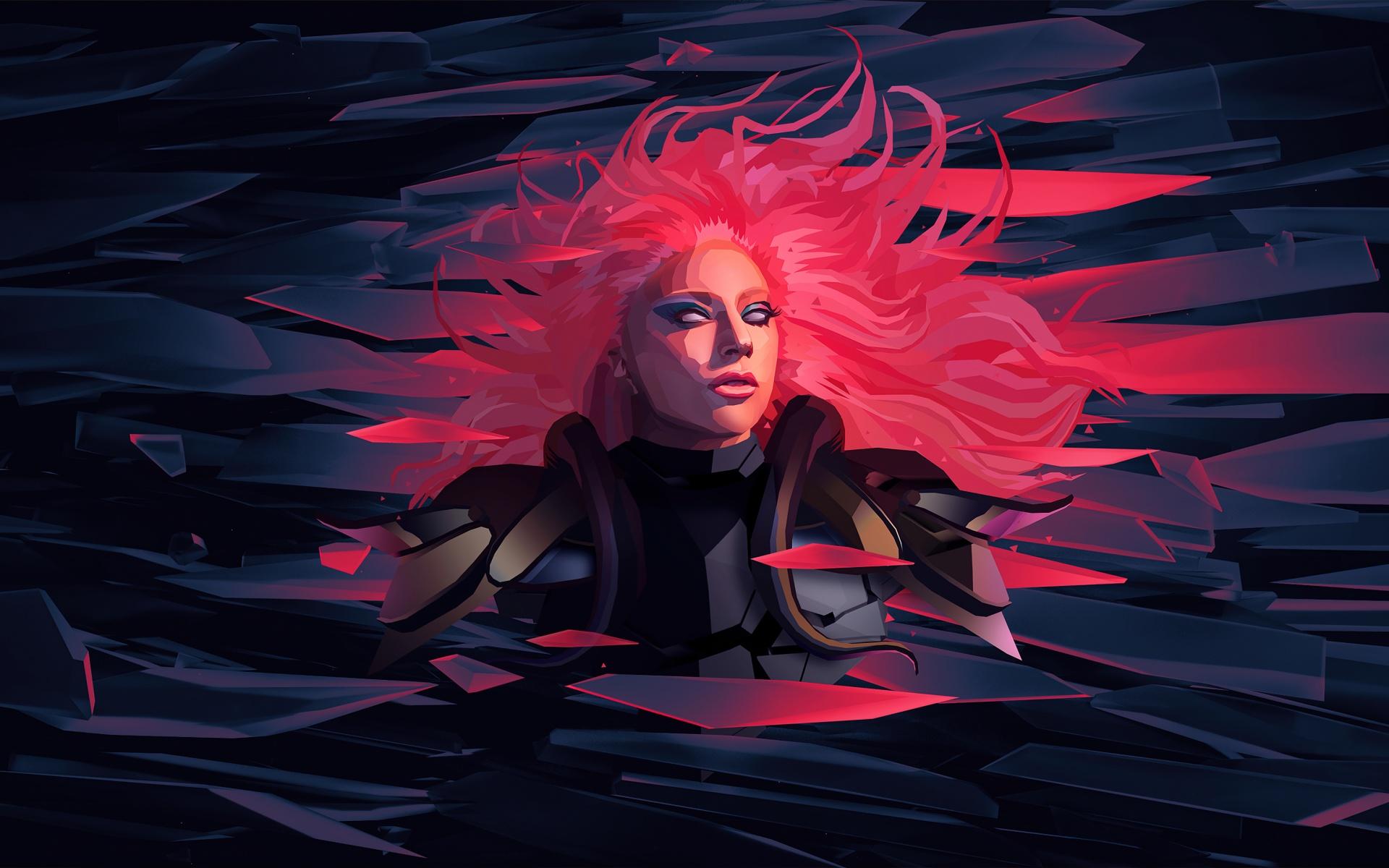 1920x1200 Lady Gaga Wallpaper 4K, American singer, Graphics CGI