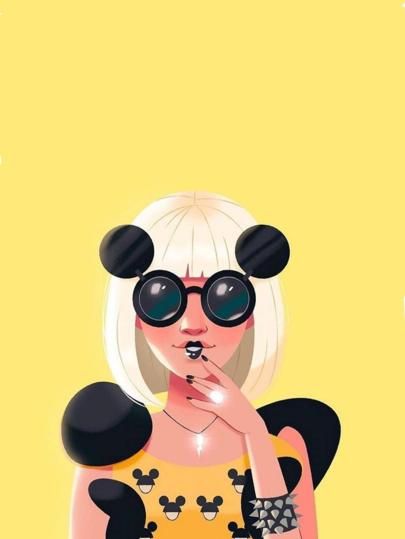 1330x1773 Download Lady Gaga Paparazzi Digital Art Wallpaper