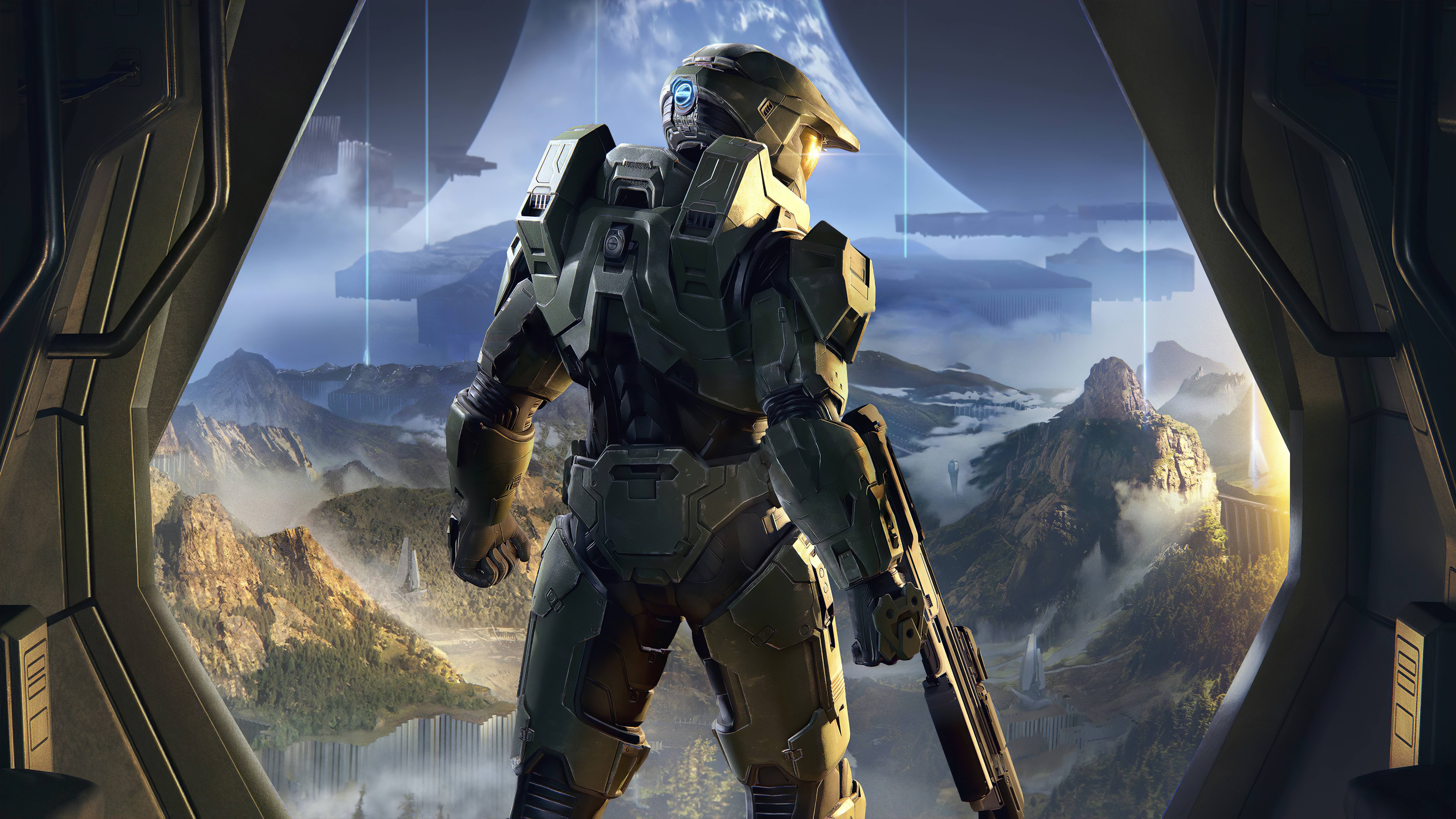 8192x4608 Wallpaper Halo Infinite, pc Game, Movie, Digital Compositing, Adventure Game, Background Free Image