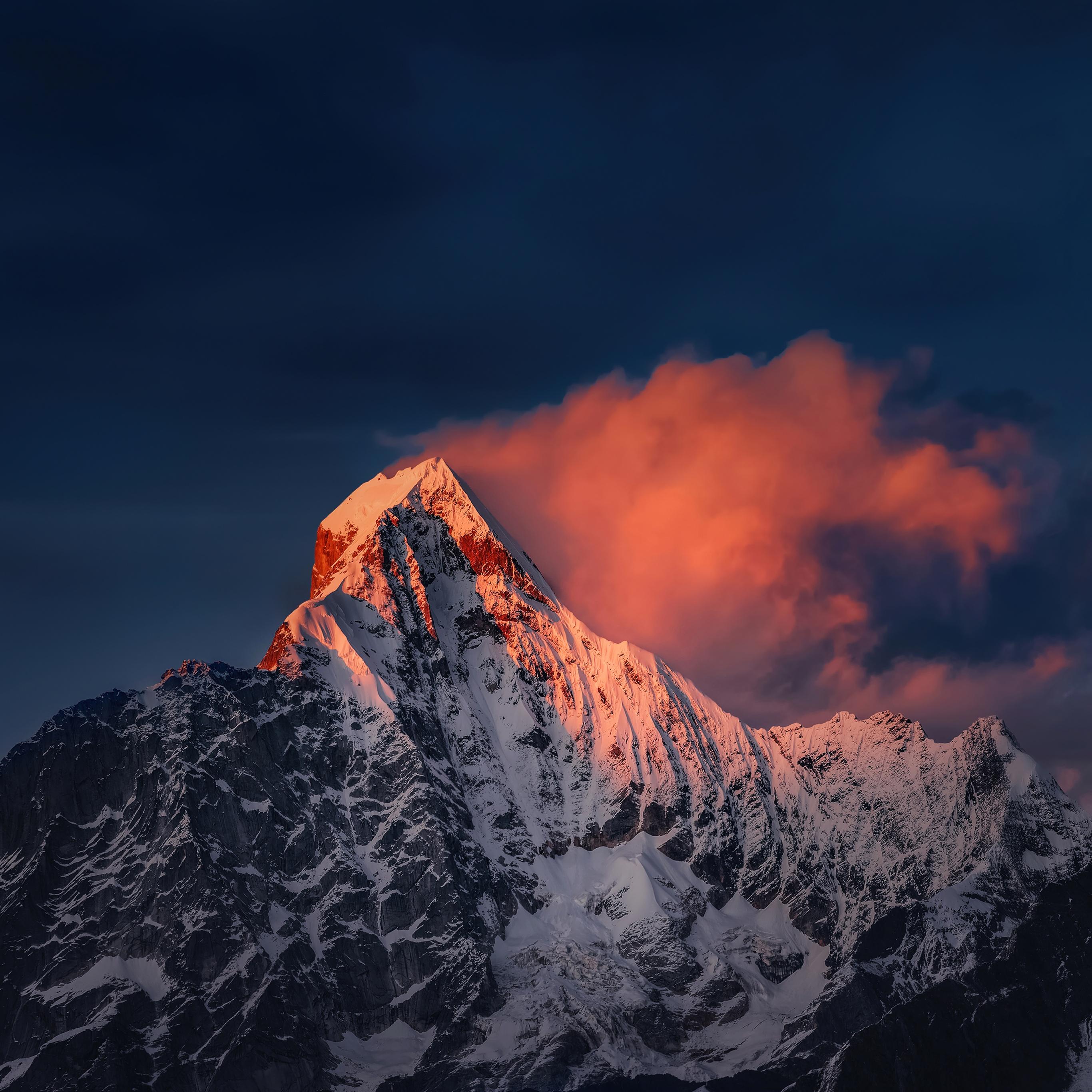 2732x2732 Mount Siguniang Wallpaper 4K, Mi Pad 5 Pro, Qionglai Mountains