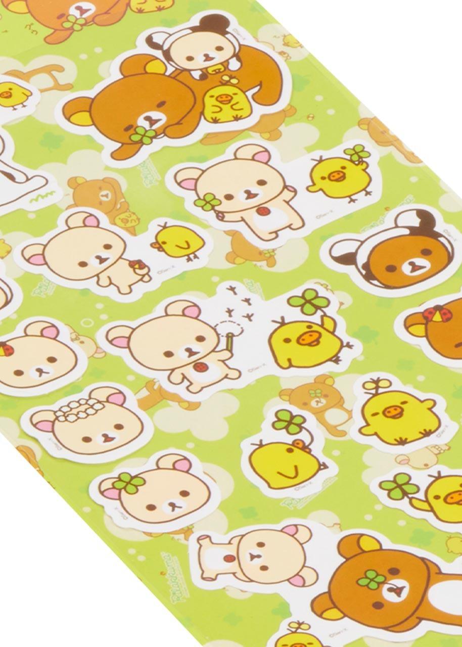 914x1280 Buy Rilakkuma Happy Picnic Sticker Sheet in Green Color