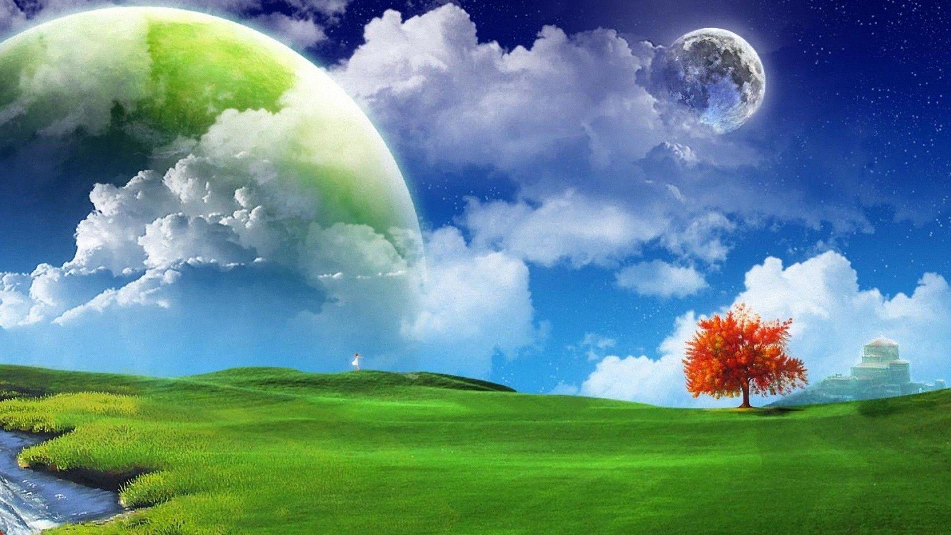 1920x1080 Dream World Wallpaper