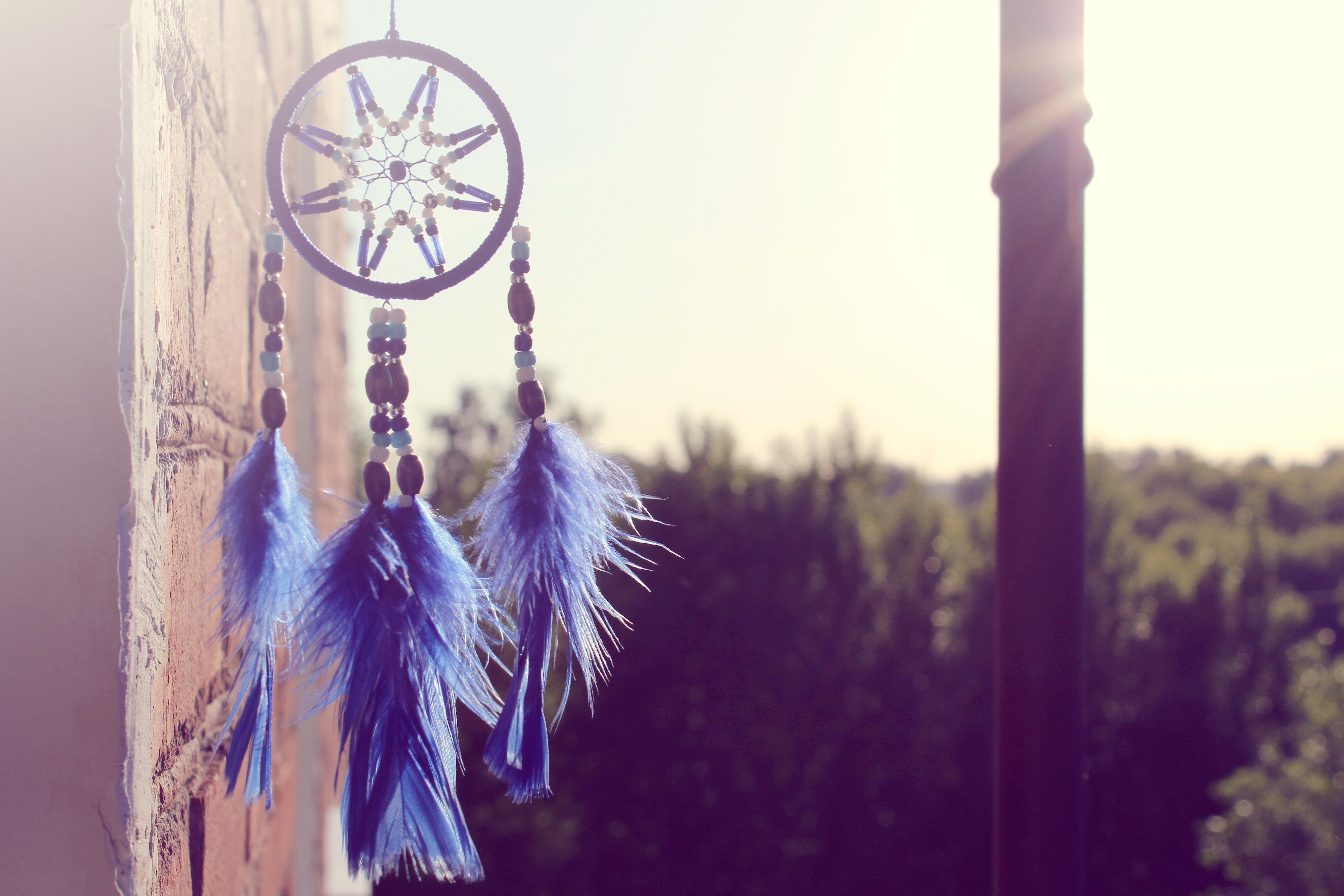 5184x3456 Blue dream catcher