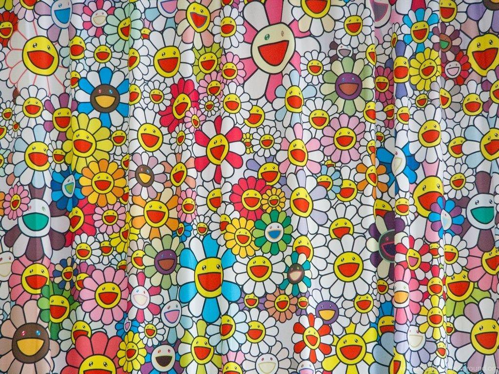 1024x768 Takashi Murakami Wallpaper Desk HD Wallpaper Desktop Background
