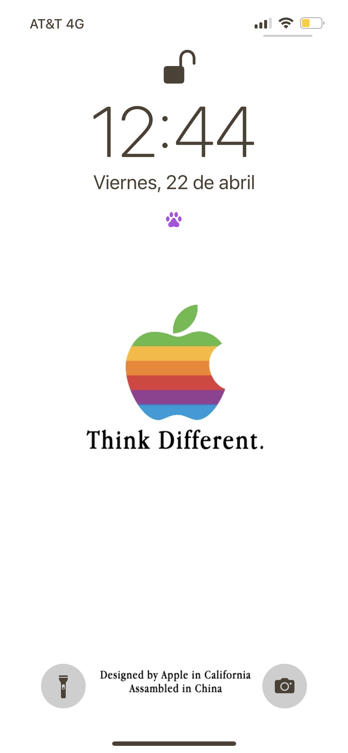 1170x2532 Apple Retro Different - (Home & Lock Screen)