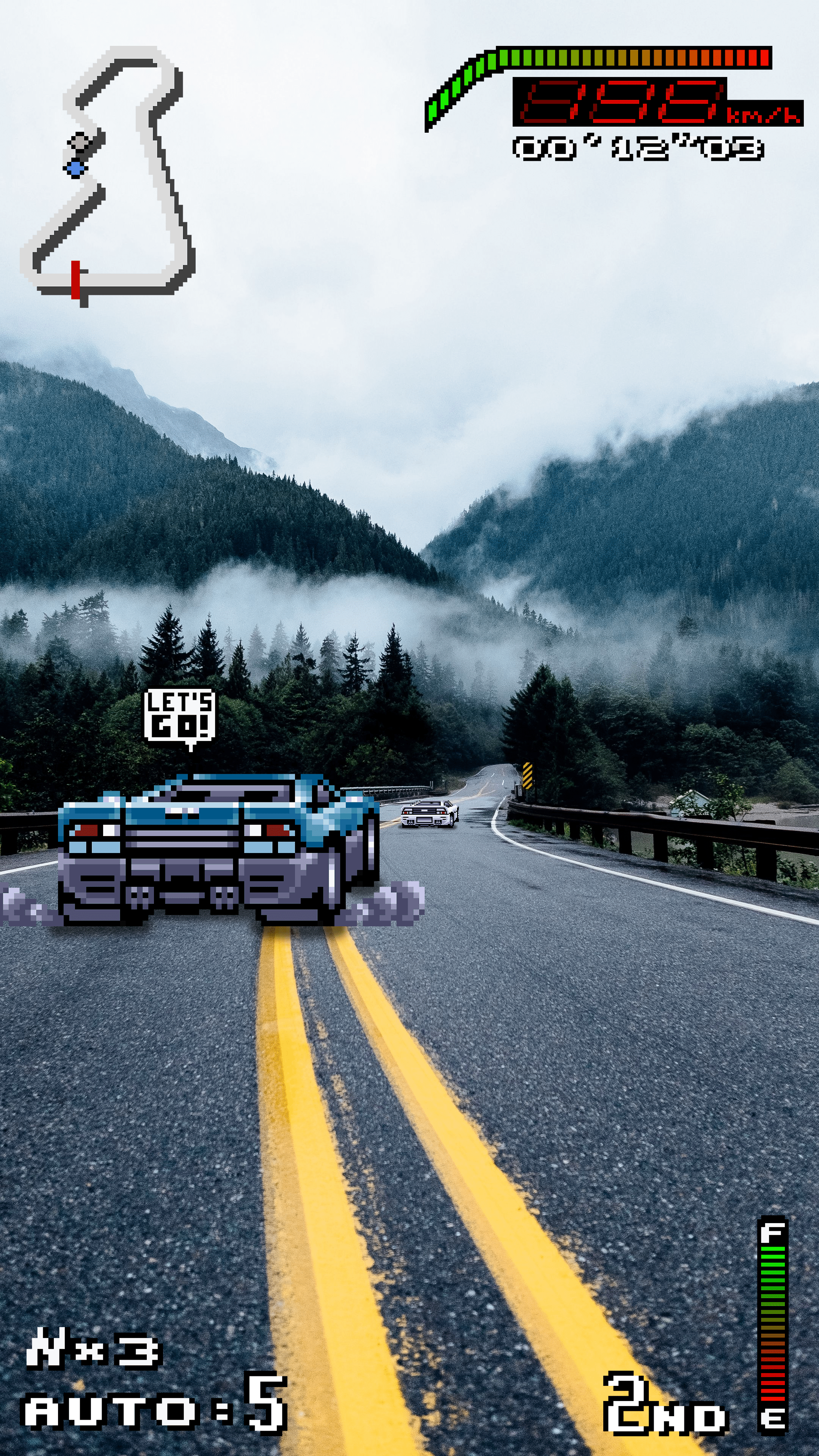 2160x3840 I made this little wallpaper based on the original Top Gear, what do you think? ^^