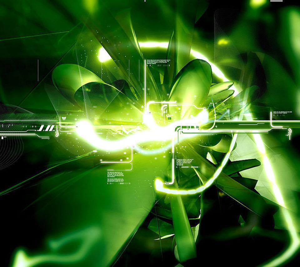 960x854 Green Technology Wallpaper