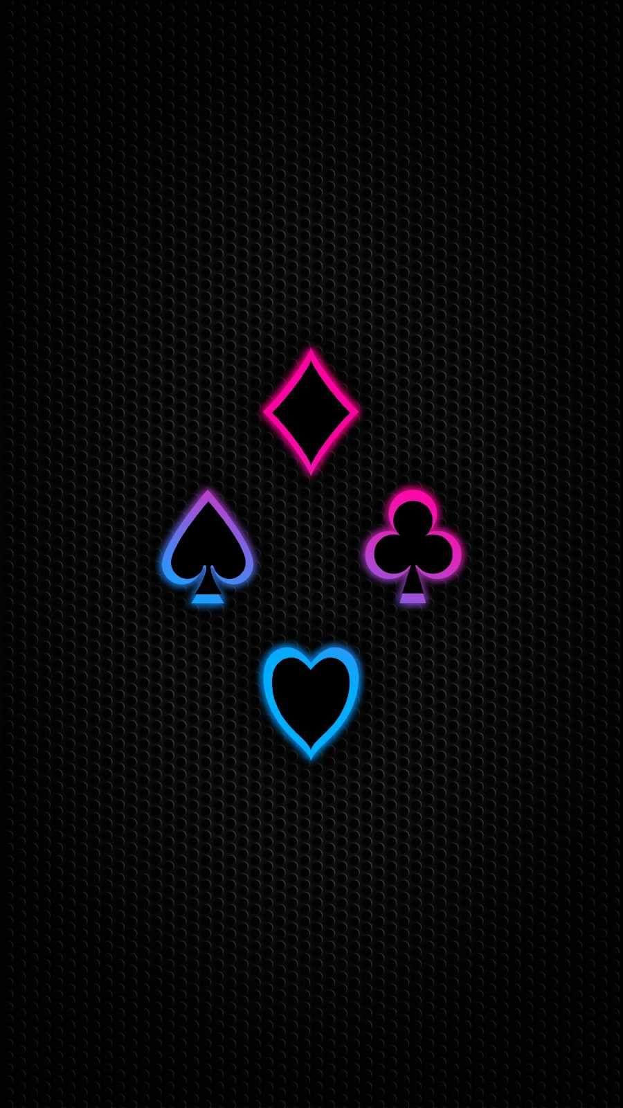 900x1600 Poker Cads Wallpaper : iPhone Wallpaper. iPhone wallpaper, Wallpaper iphone neon, iPhone wallpaper image