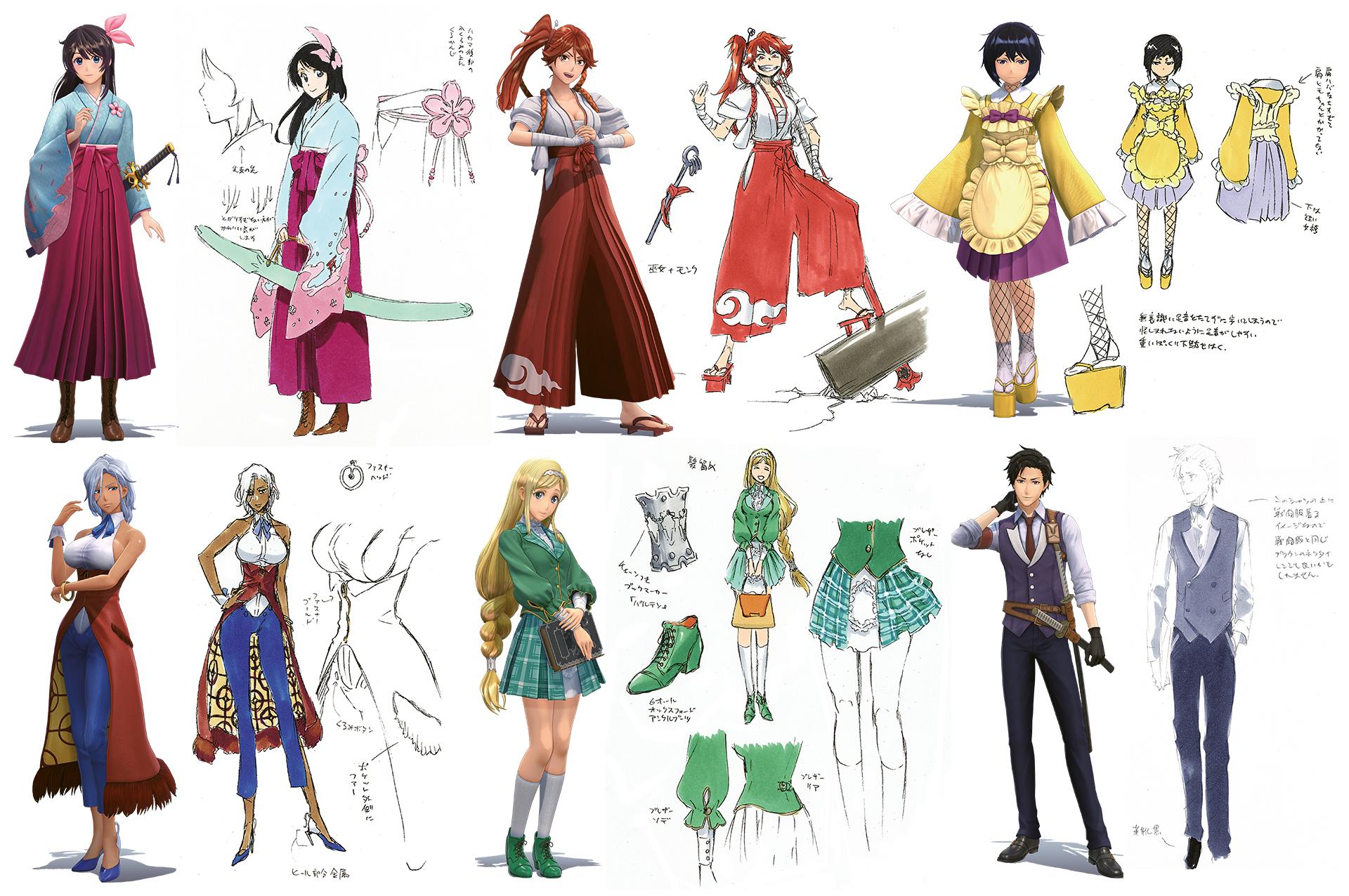 Sakura Wars Wallpapers Top Free Sakura Wars Backgrounds WallpaperAccess