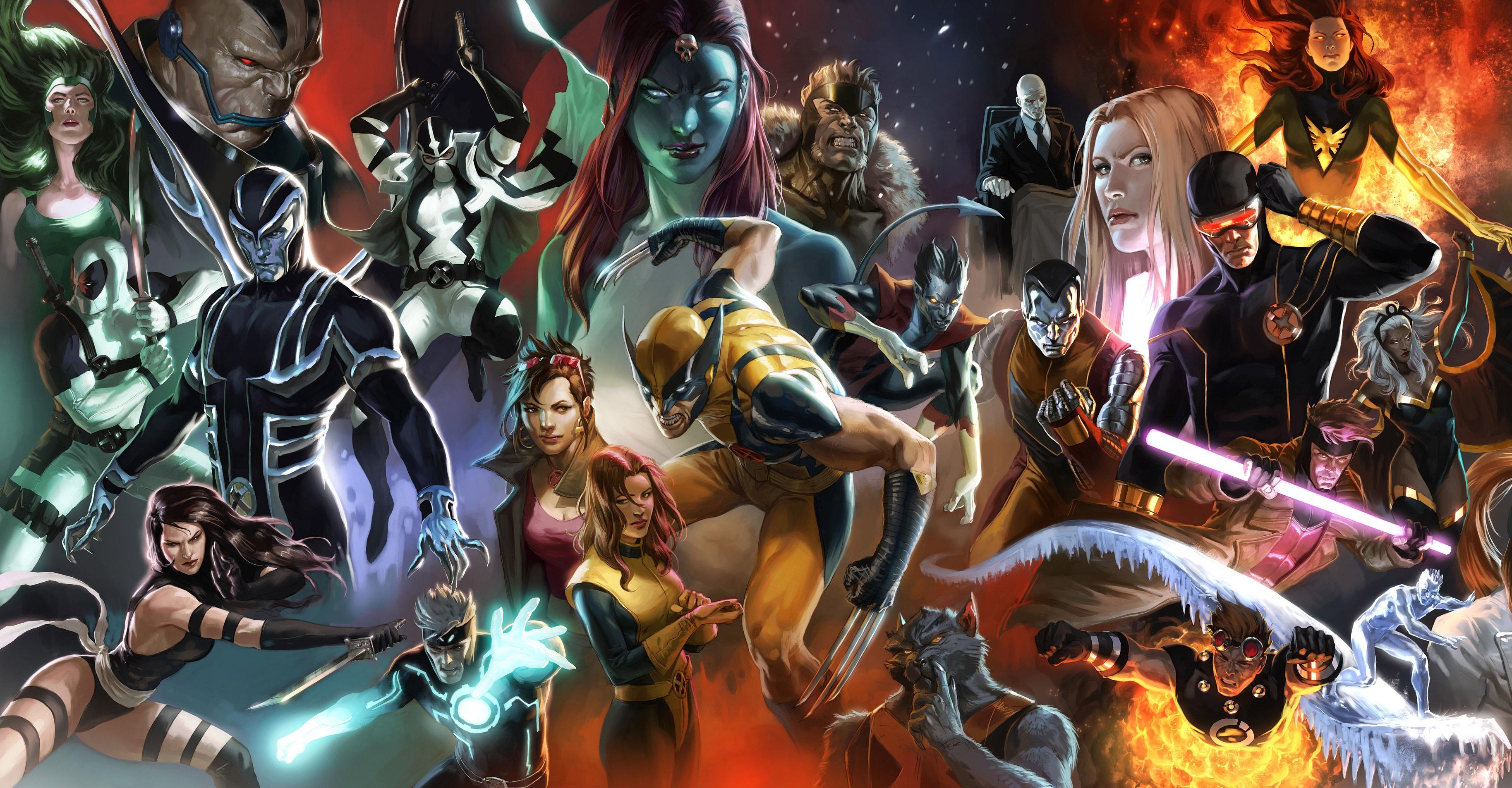 3655x1906 X Men HD Wallpaper And Background