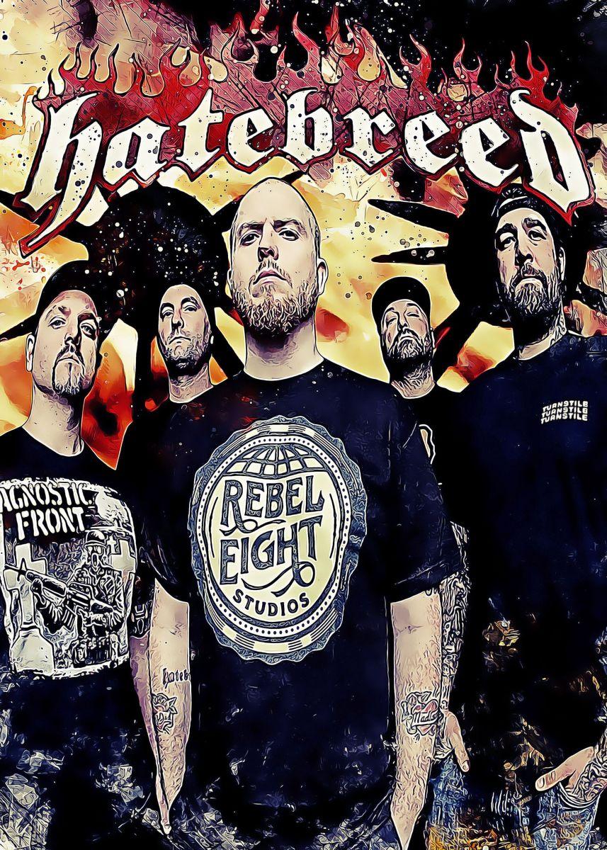 857x1200 Hatebreed' Poster