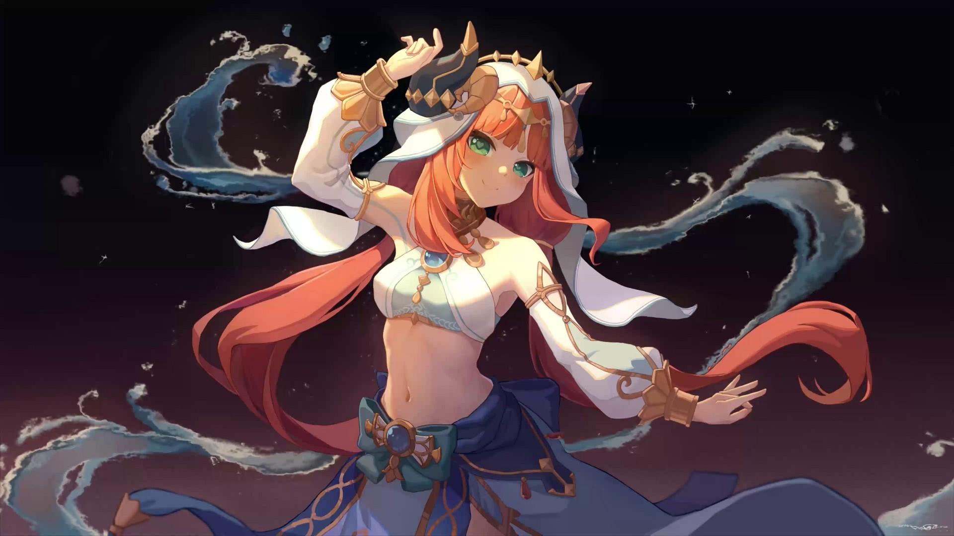 1920x1080 Nilou Akademiya Dance Genshin Impact Live Wallpaper