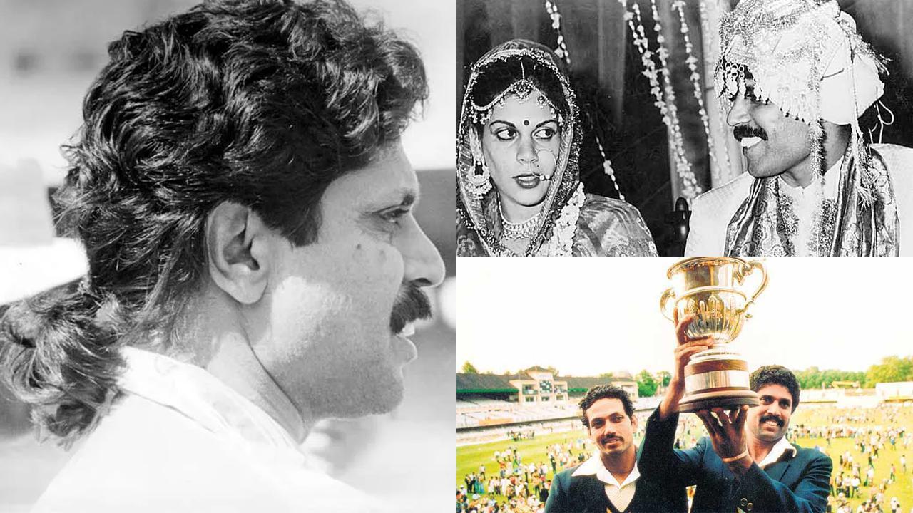 1280x720 Kapil Dev turns 63: Rare, vintage photo with wife Romi and his cricket buddies