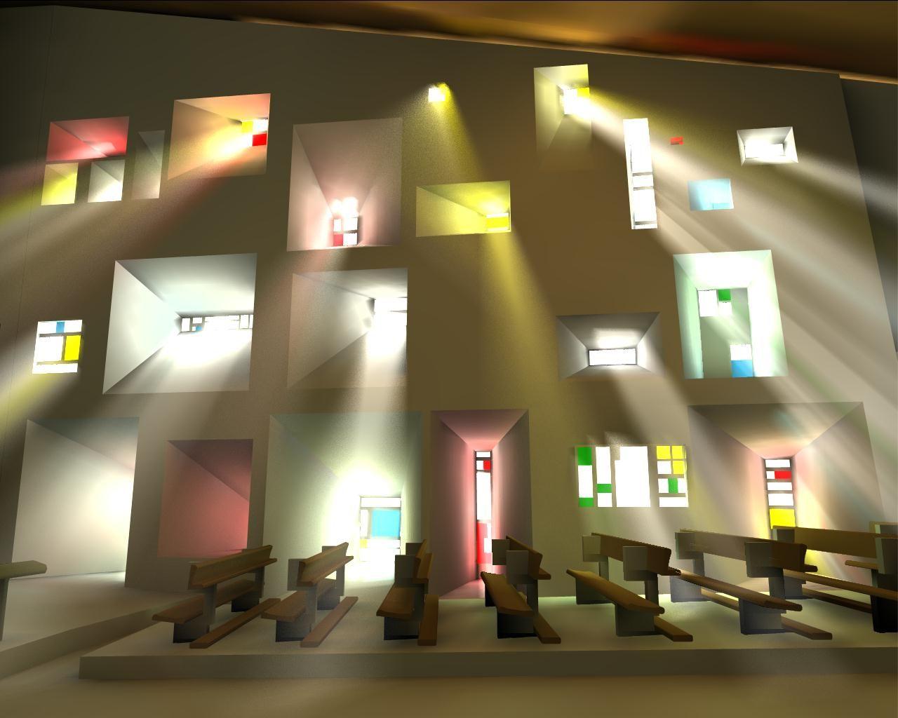 1280x1024 Le Corbusier em Ronchamp. Corbusier architecture, Light architecture, Le corbusier architecture