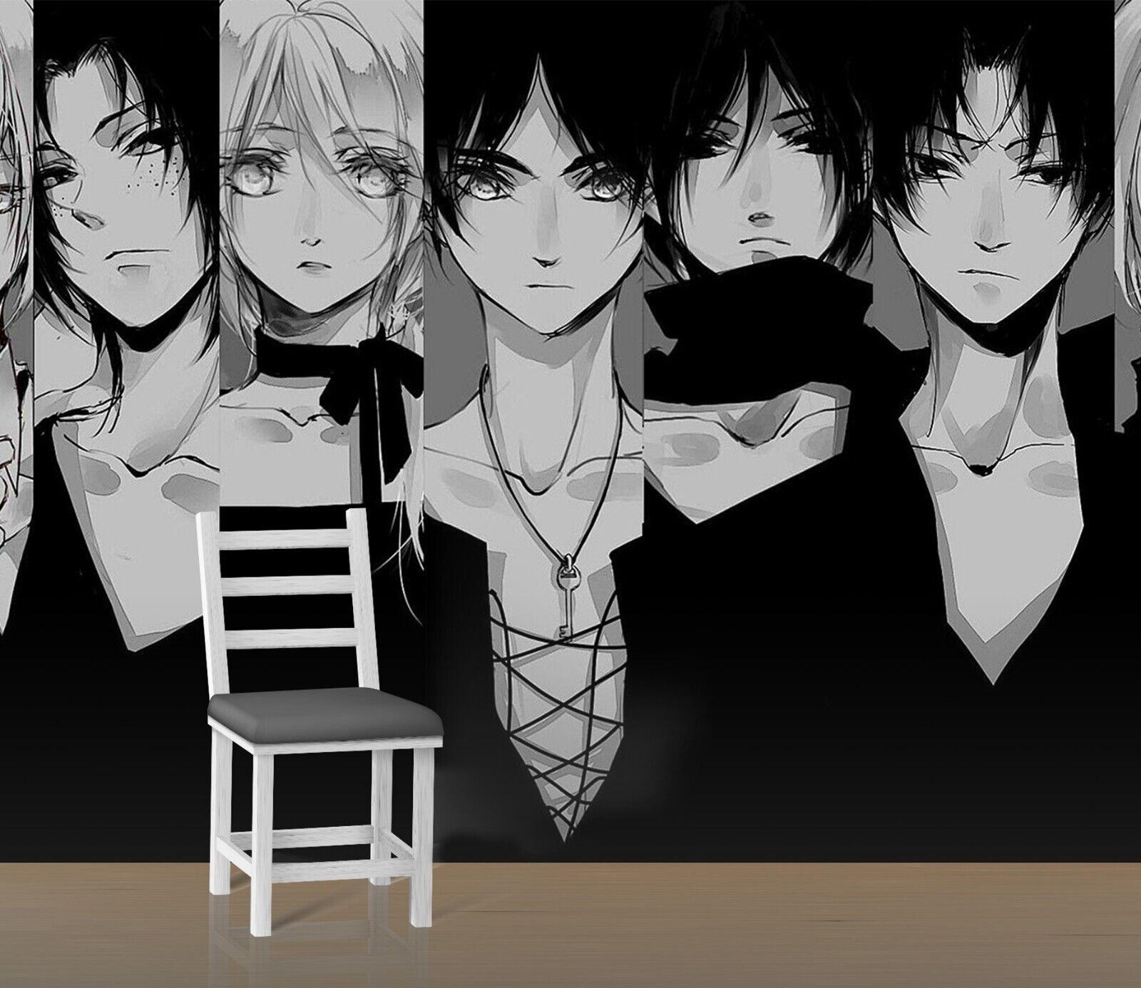 1600x1386 3D Attack On Titan S348 Anime Wallpaper Mural Self Adhesive Removable Sticker