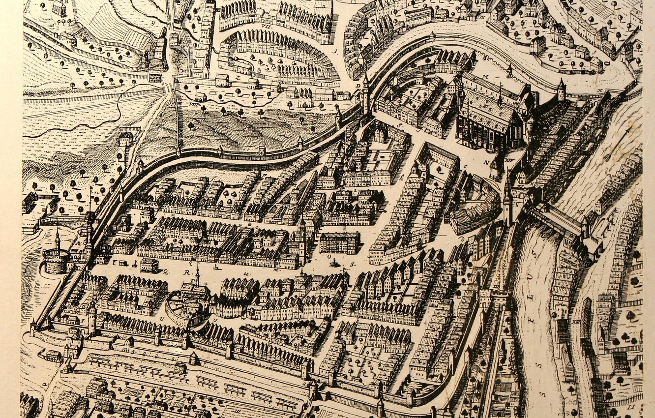 1332x850 Wallpaper Germany, history, draw, old town, Gorlitz image for desktop, section город