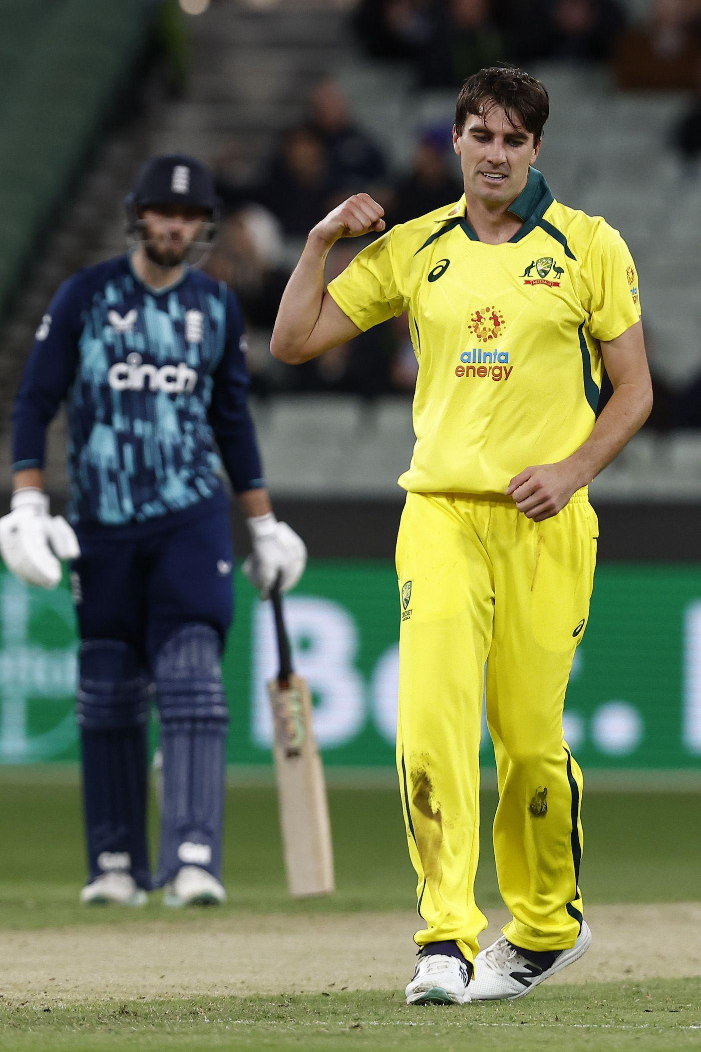 1400x2100 Pat Cummins Ended The Second Wicket Stand With Jason Roy's Wicket