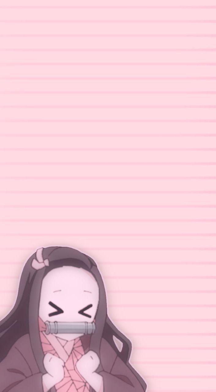 706x1280 Kawaii Nezuko Wallpaper