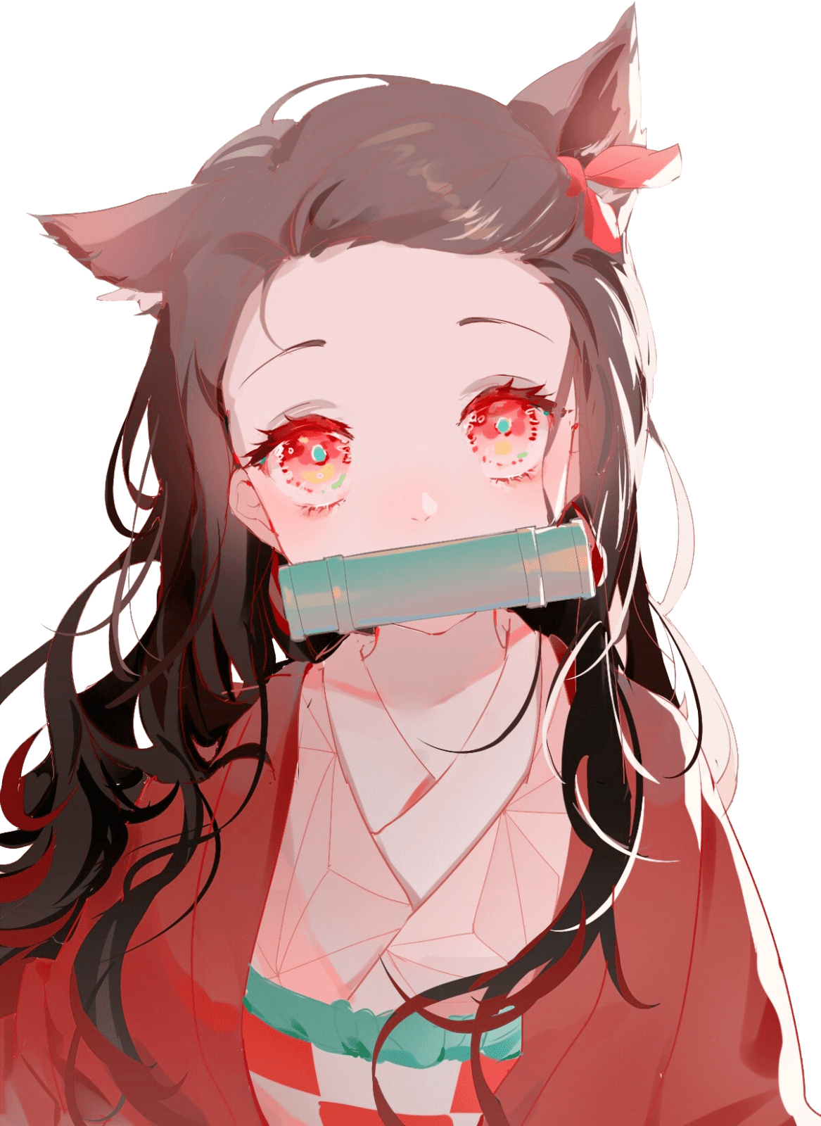 1167x1600 Nezuko V9 Demon Slayer Weatherproof Anime Sticker 6 Car Decal