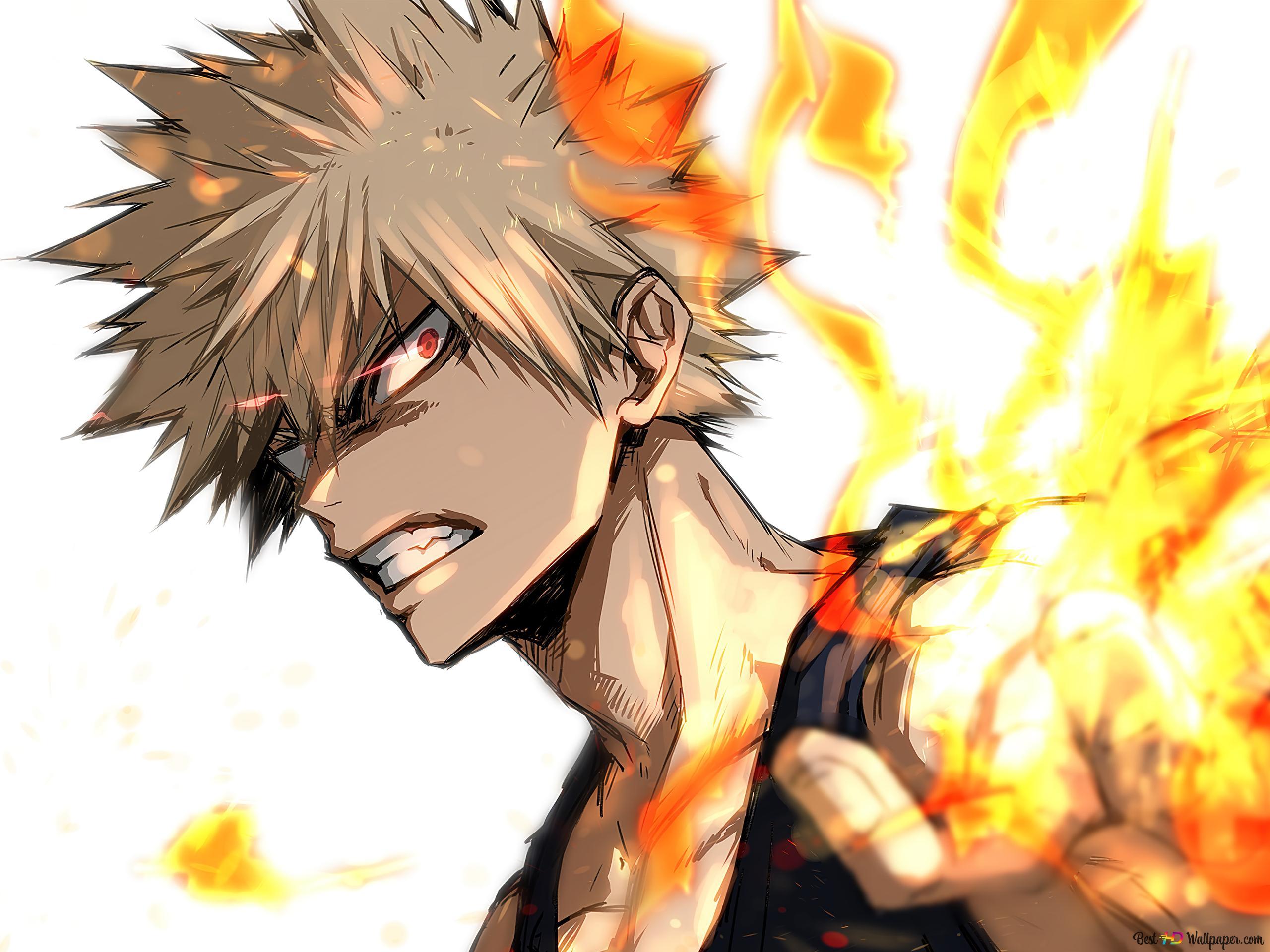 2560x1920 My Hero Academia. Katsuki Bakugo' 4K wallpaper download