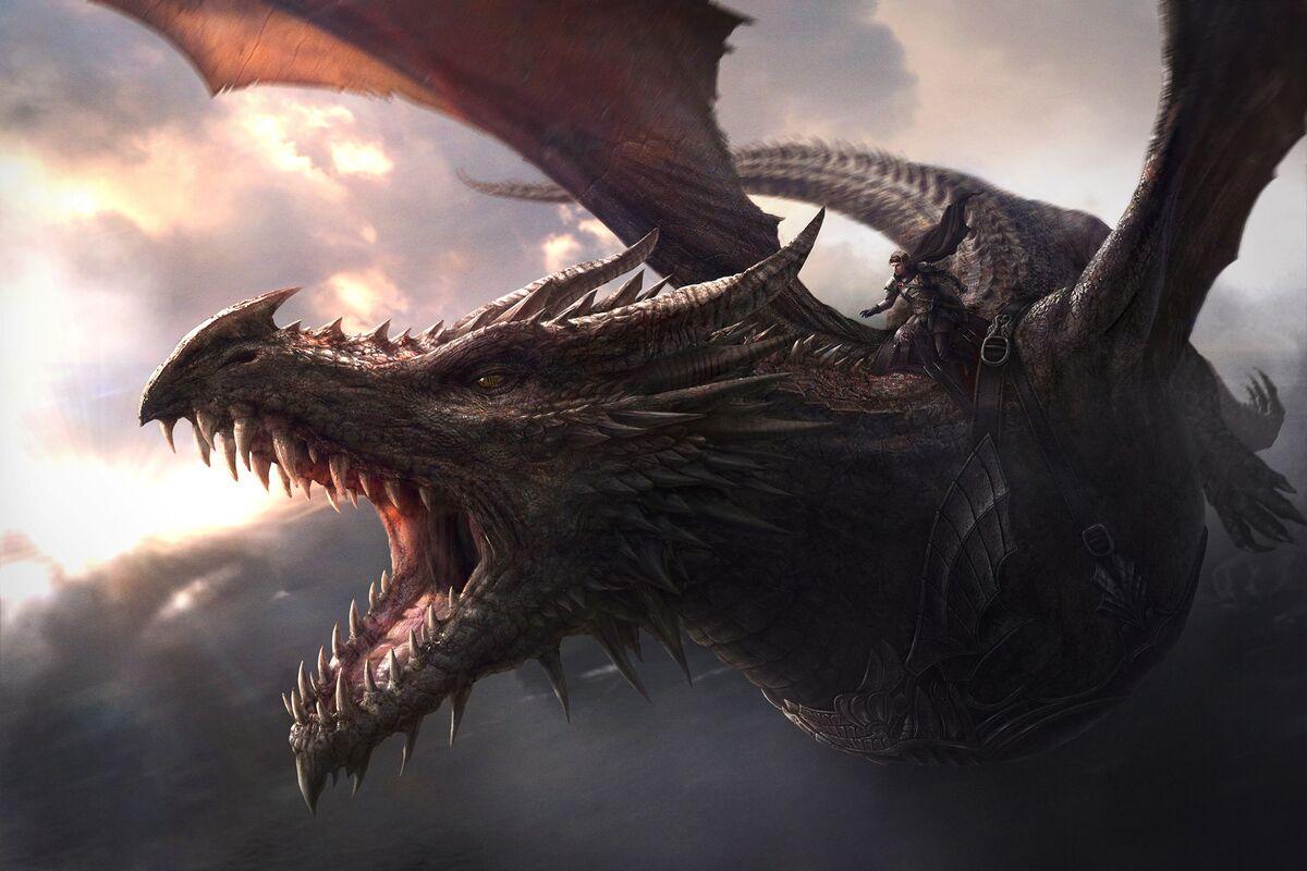 1200x800 Balerion. A Song of Ice and Fire