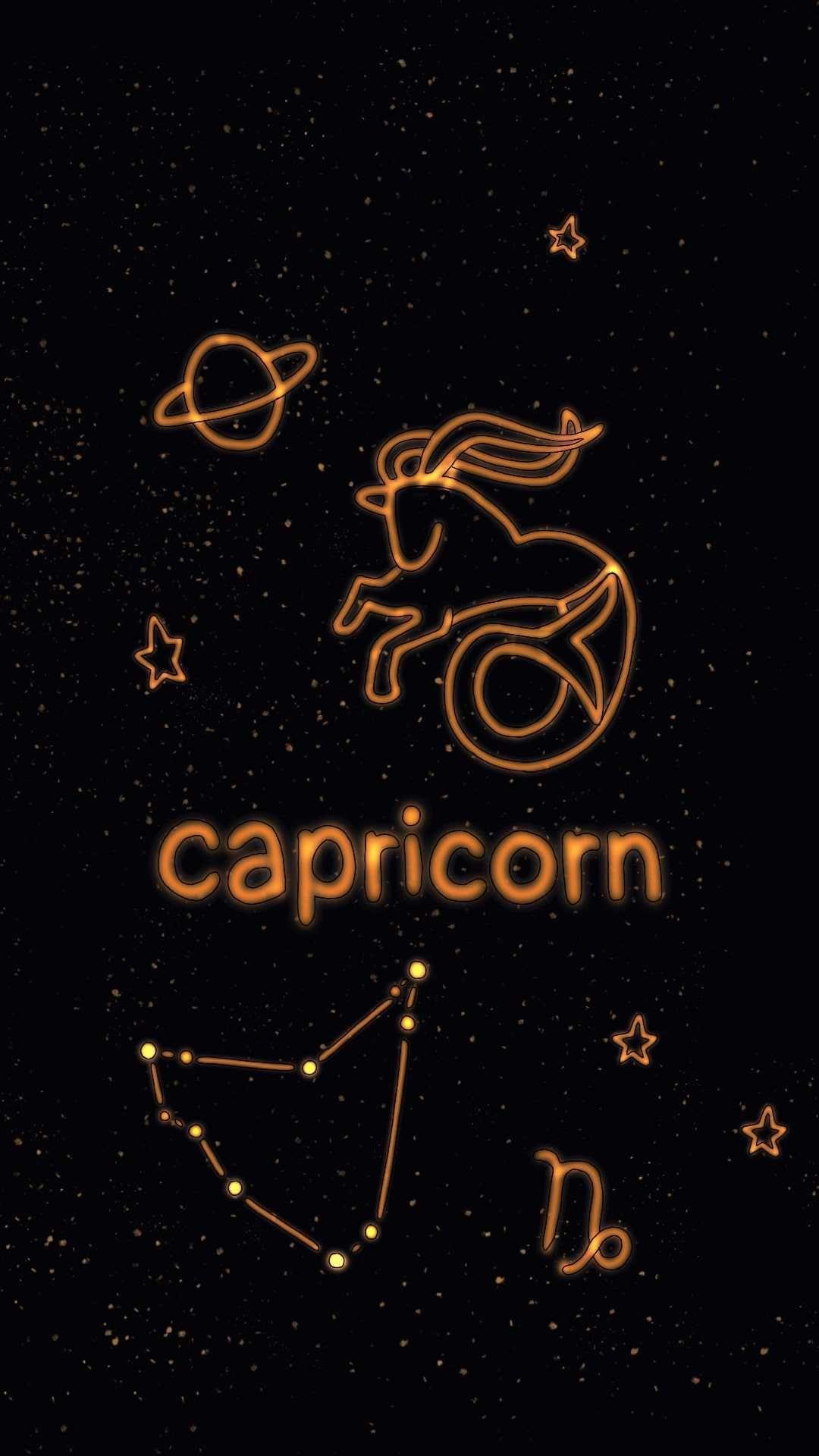 1080x1920 Capricorn Wallpaper Discover more Astrological Sign, Astrology, Astronomy, Capricorn, Capricorn Zo. Capricorn aesthetic, Zodiac capricorn, Capricorn constellation