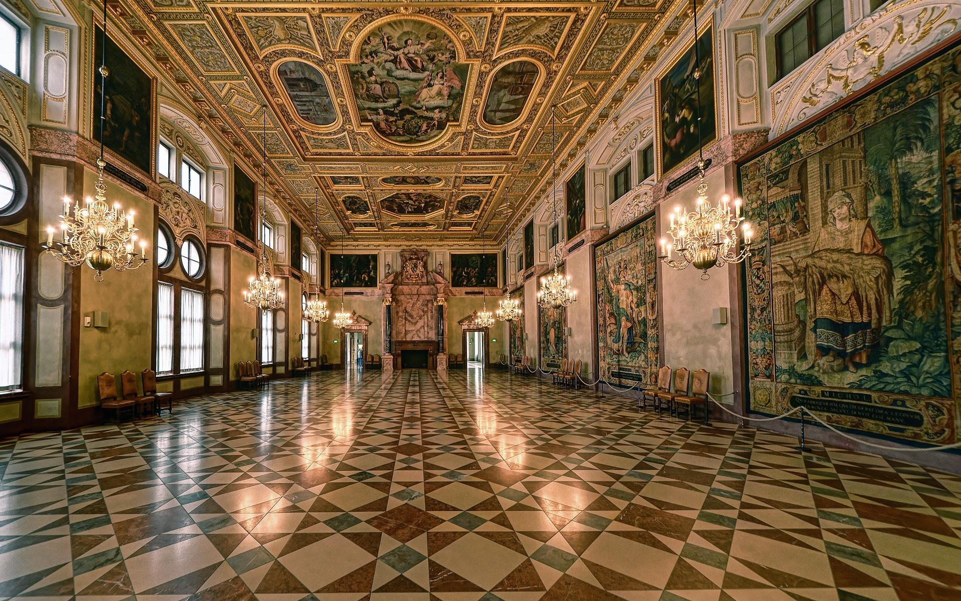 1920x1200 architecture, building, interior design, palace, ballroom, estate, lobby, mansion, tourist attraction, ancient history Gallery HD Wallpaper