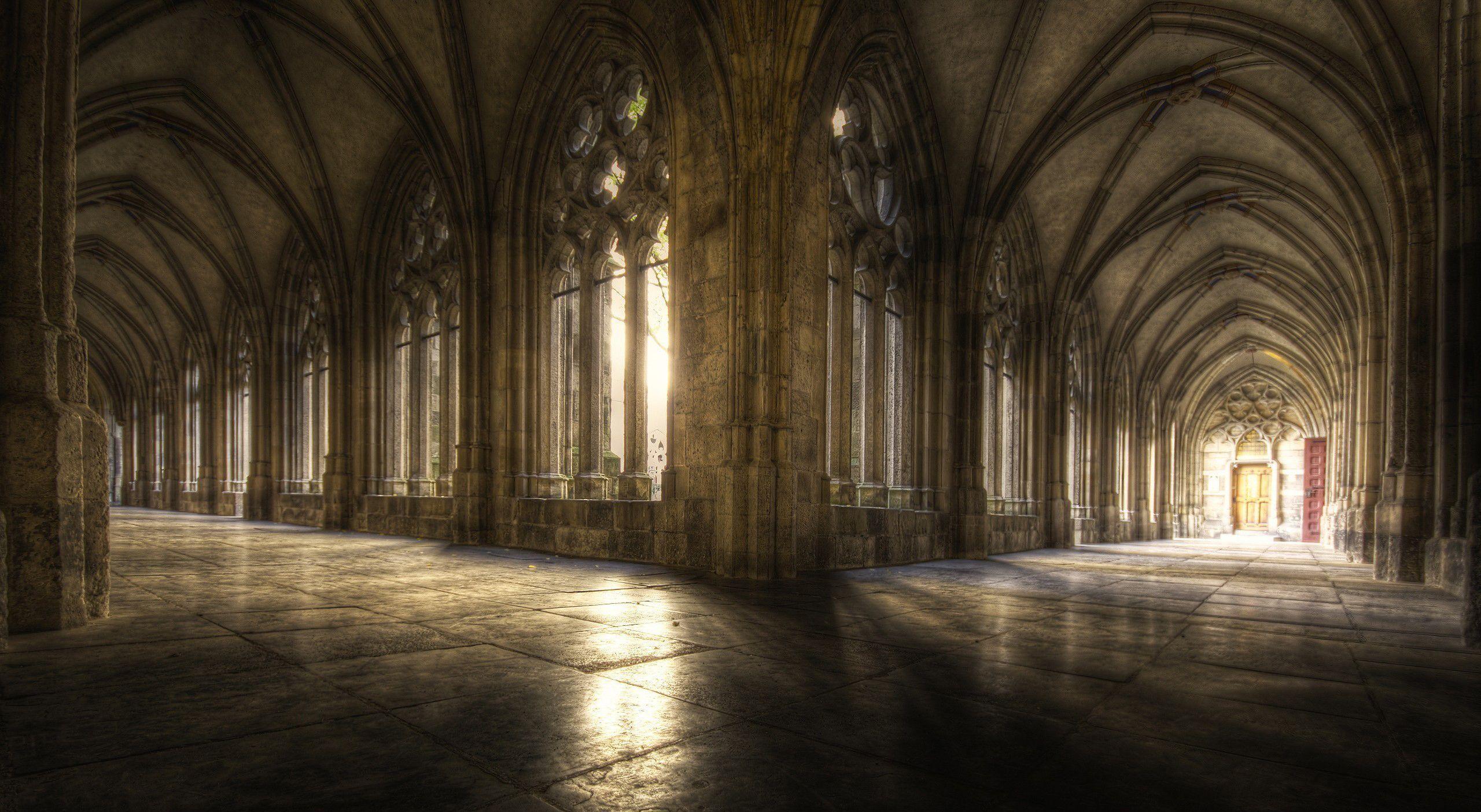 2560x1404 Castle Interior Wallpaper