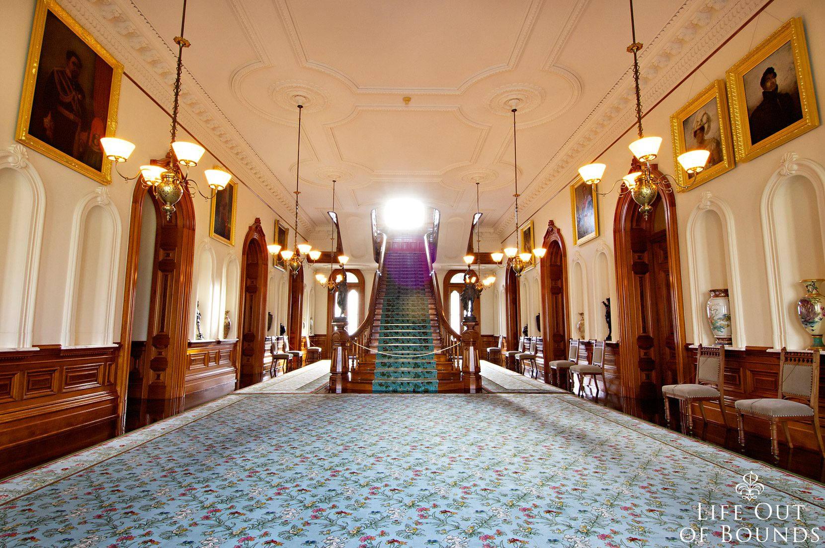 1660x1102 Download Grand Hall Inside Iolani Palace Wallpaper