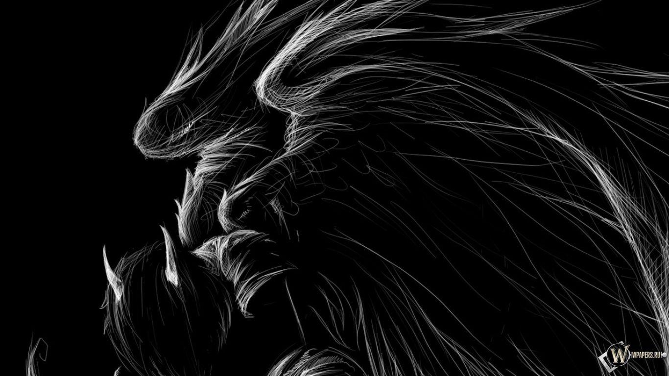 1366x768 Scary Wallpaper