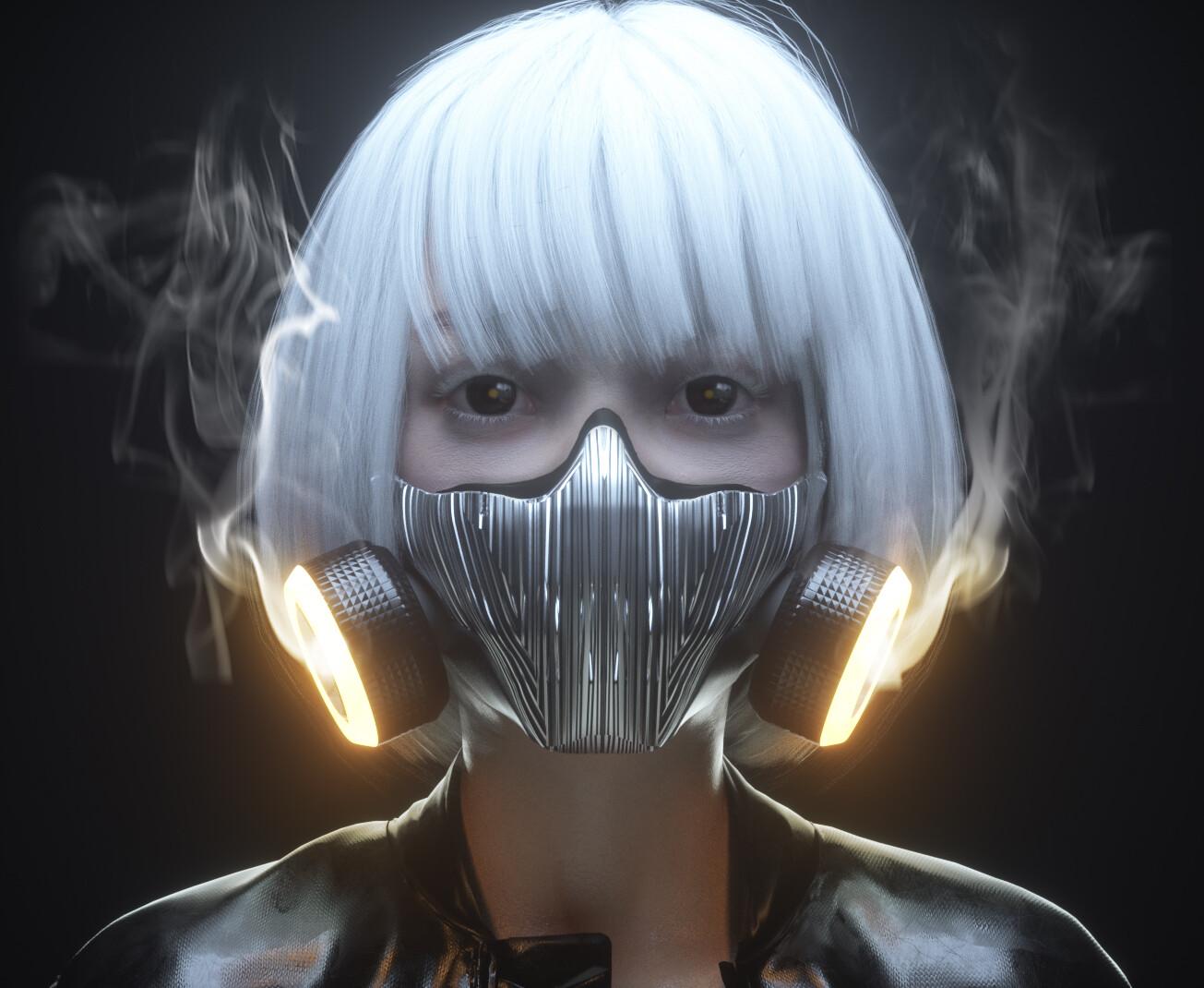 1305x1070 Cyberpunk Mask Respirator
