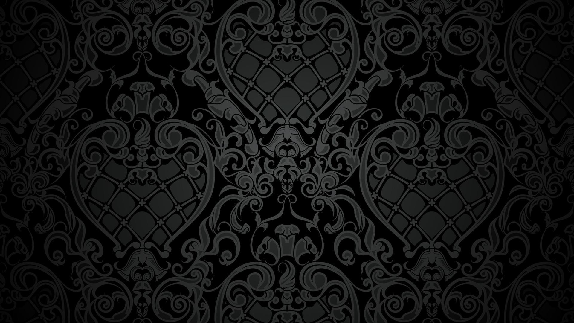 1920x1080 vector, dark background, pattern Gallery HD Wallpaper