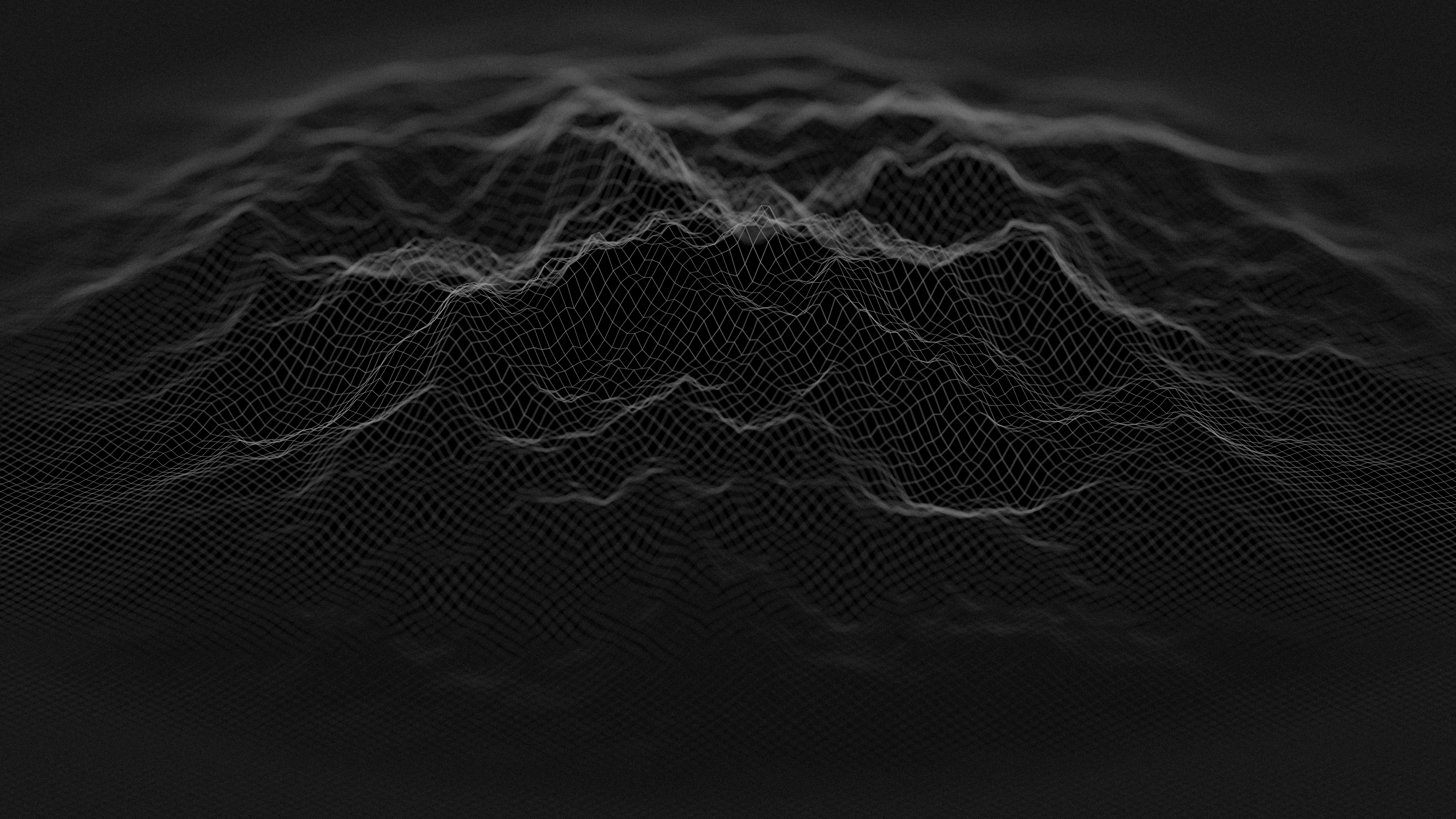 3840x2160 Wallpaper / minimalism, abstract, dark, digital art free download