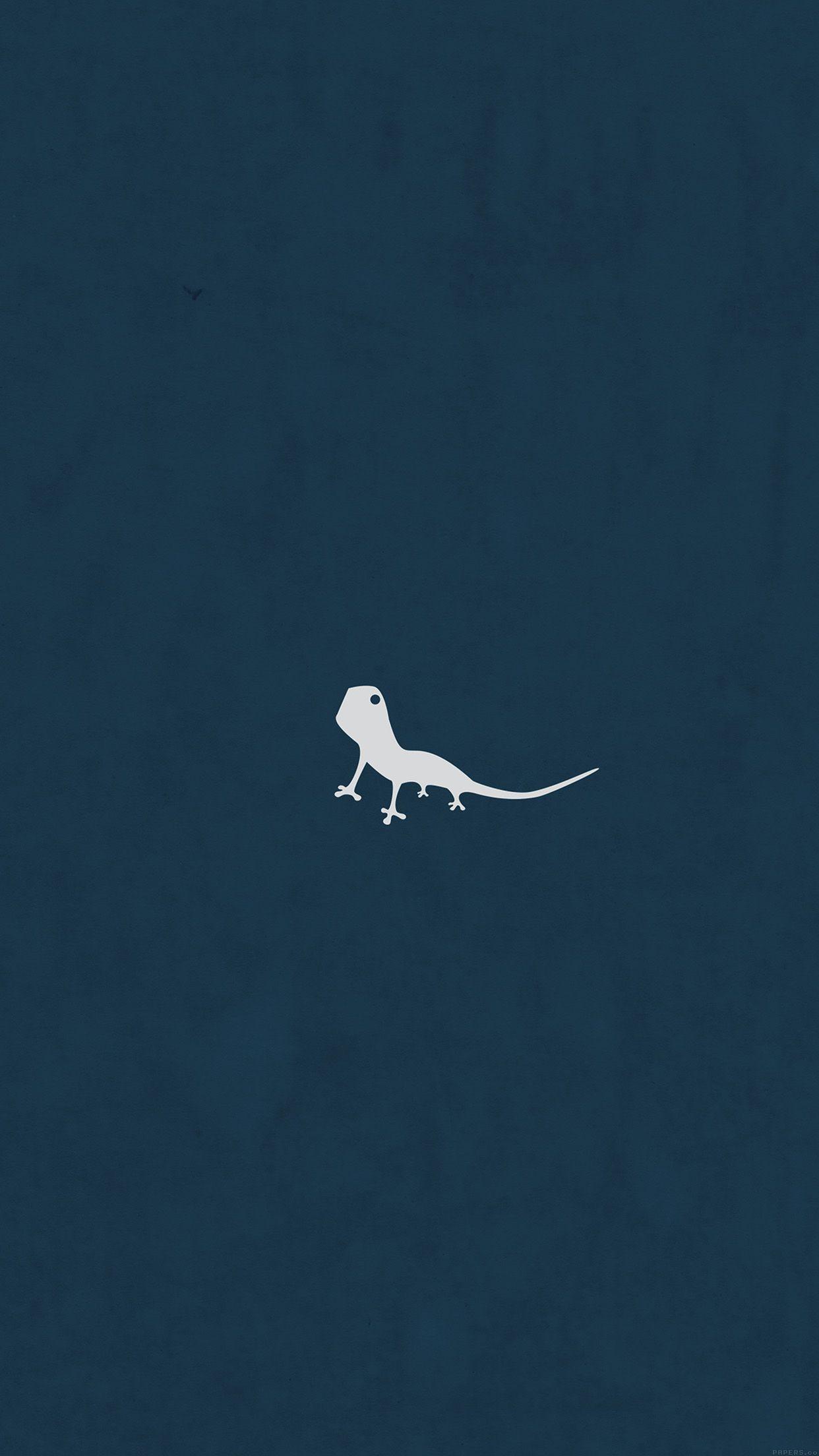 1242x2208 Lizard Blue Animal Simple Art iPhone 6 Plus. iPhone 6 Plus