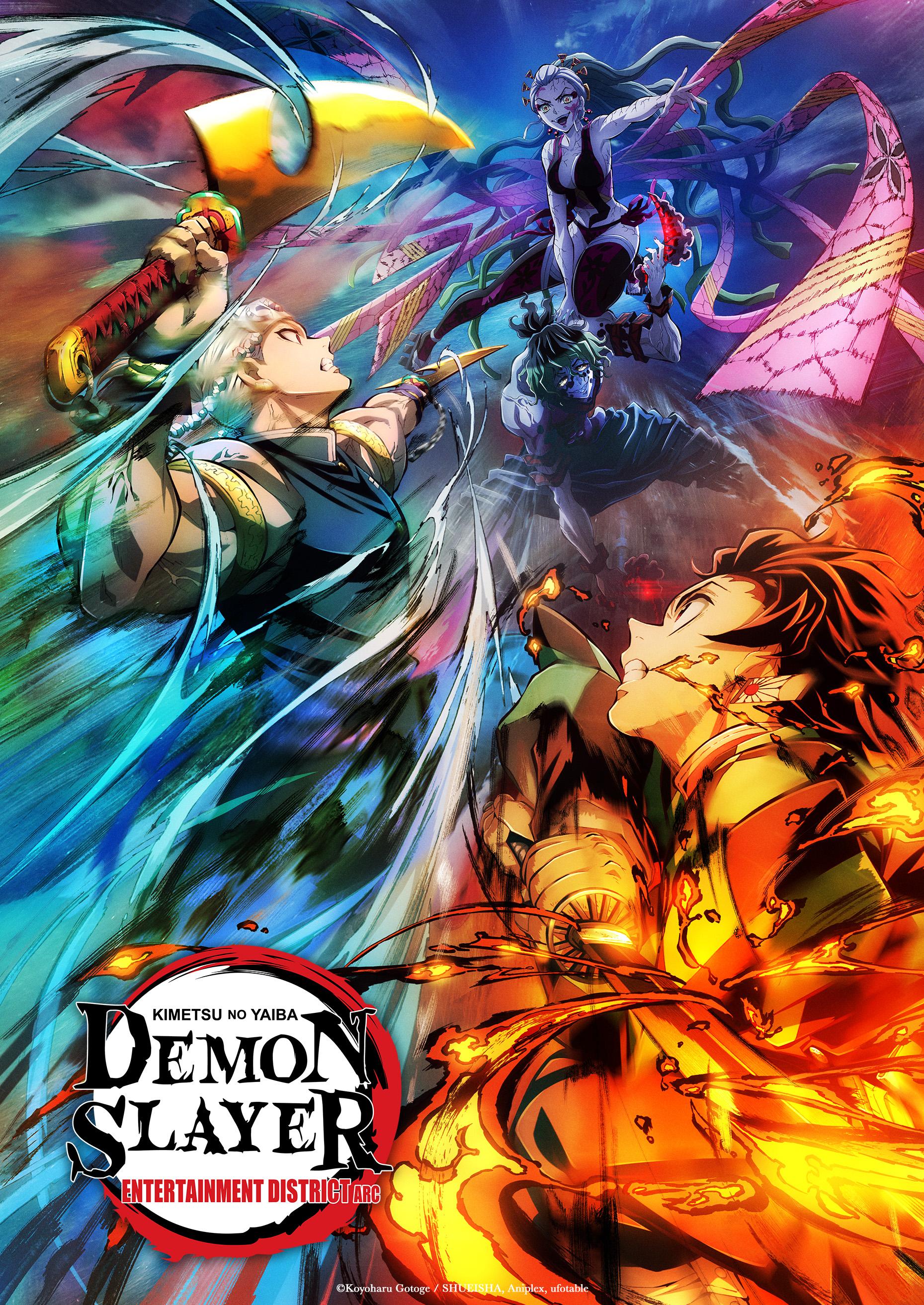 1859x2627 Kimetsu No Yaiba Entertainment District Wallpaper
