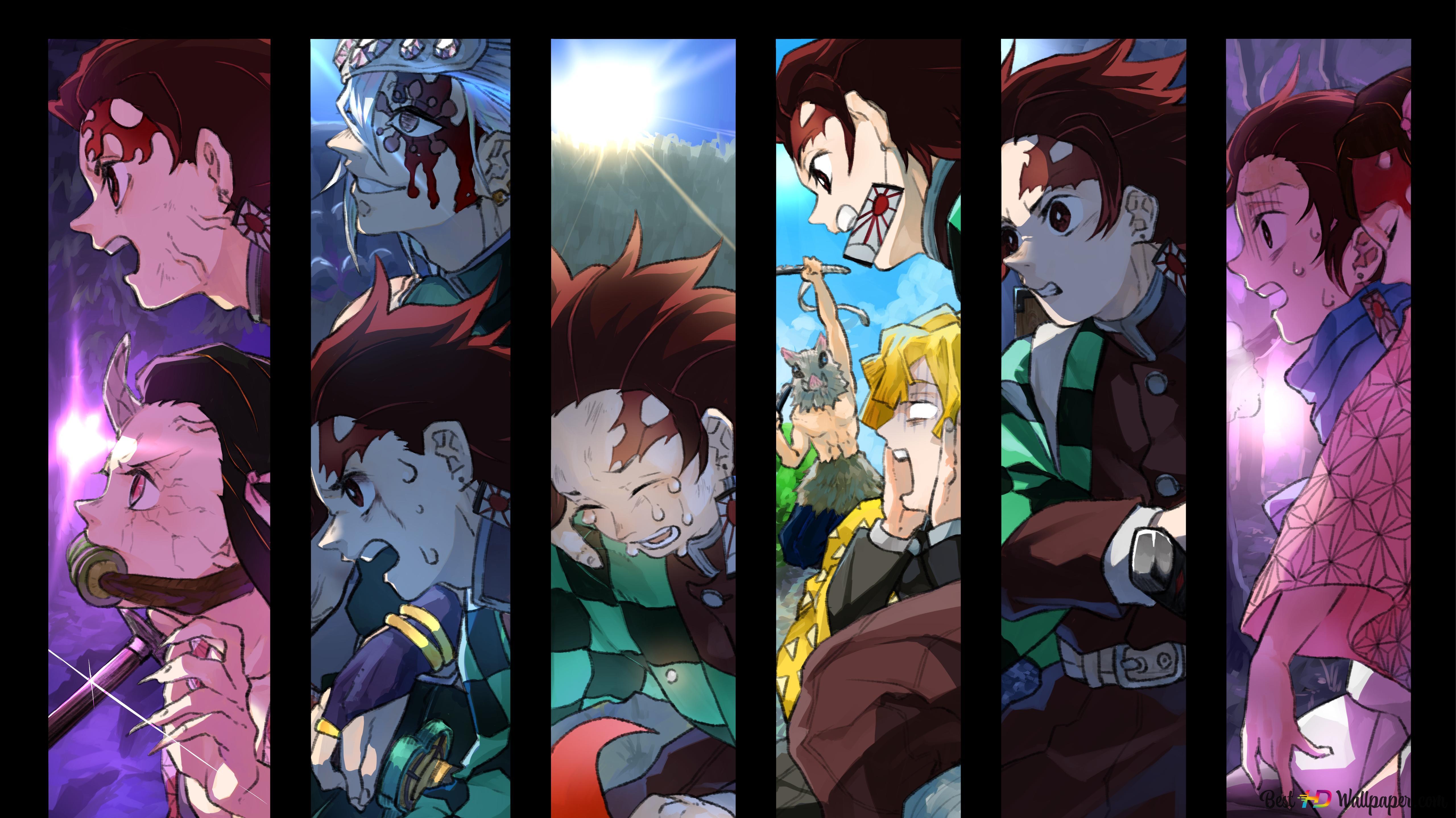 5120x2880 Demon Slayer : Kimetsu No Yaiba Collabs 8K wallpaper download
