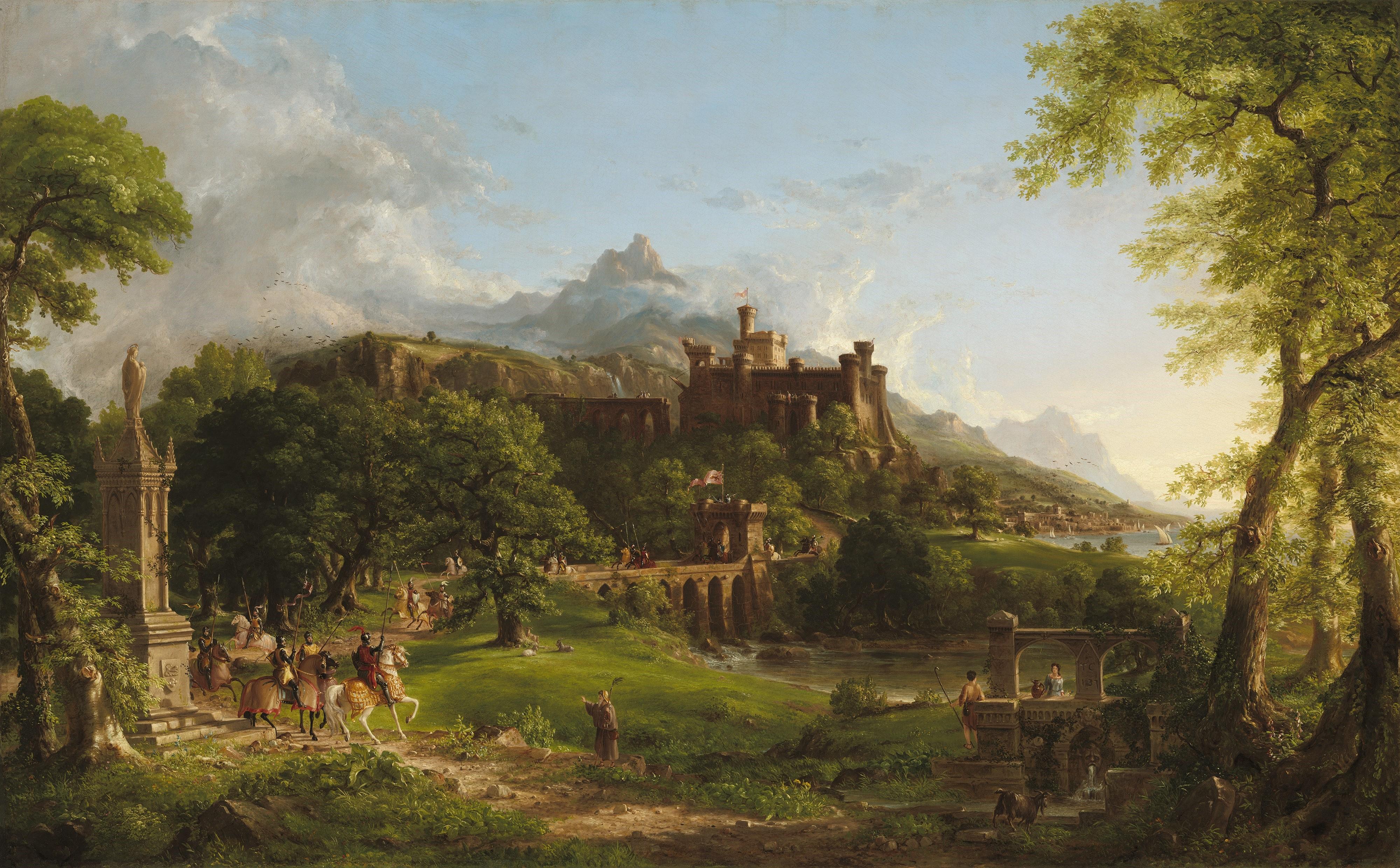 4000x2481 Thomas Cole 1080P, 2k, 4k HD wallpaper, background free download
