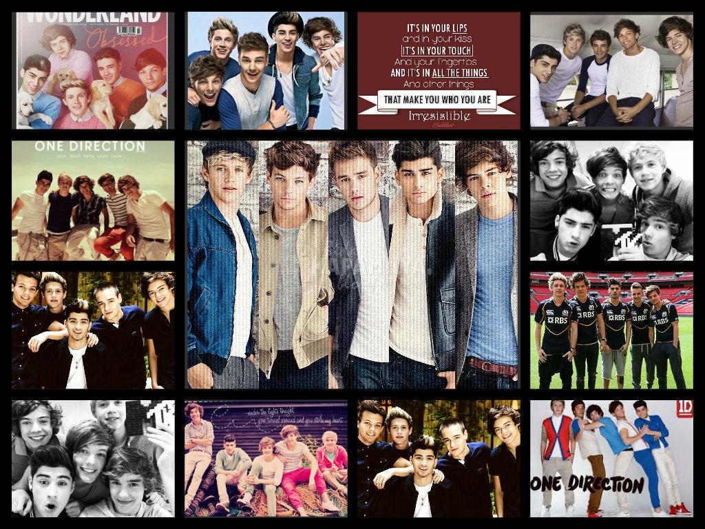 1024x768 COLLAGE Direction Fan Art