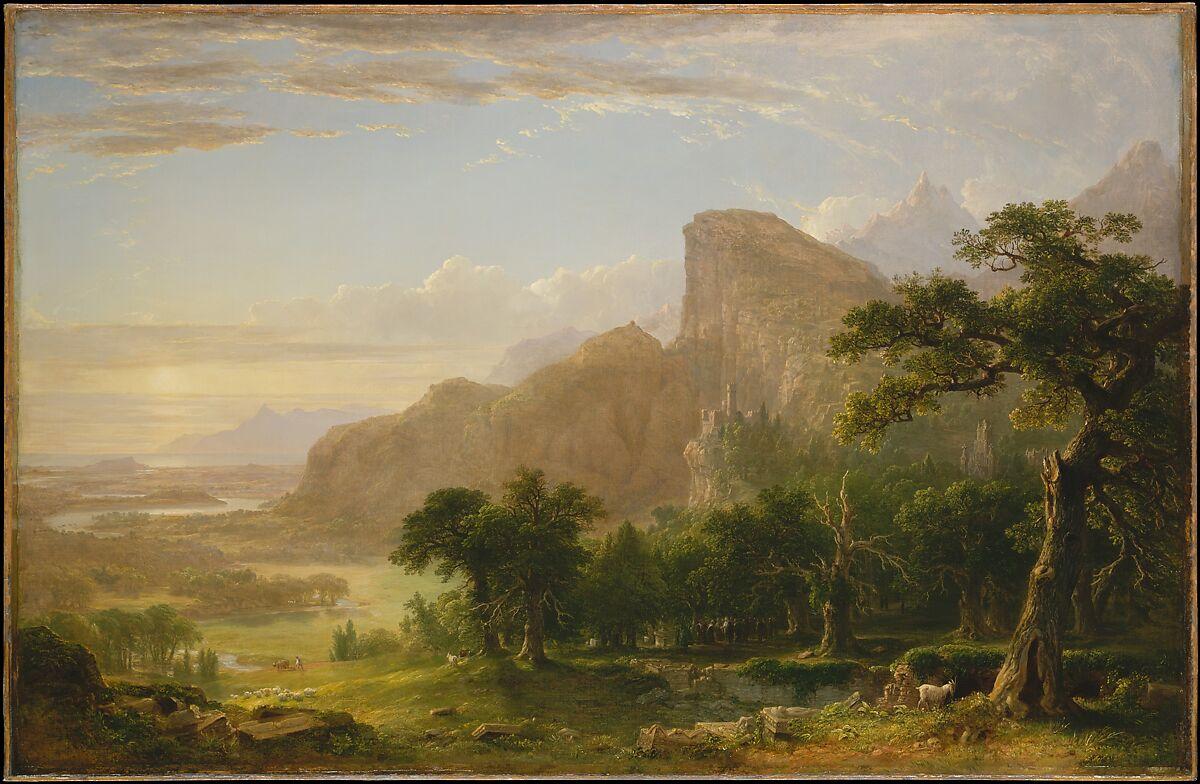 1200x784 Asher Brown Durand. Landscape—Scene from Thanatopsis. American. The Metropolitan Museum of Art