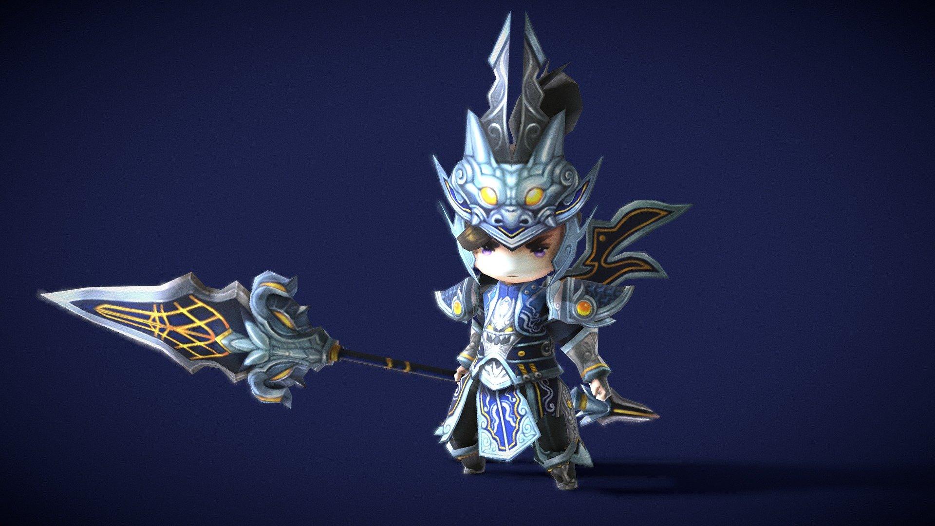 1920x1080 Three kingdoms yun model by jjstudio222 [a32ddbd]