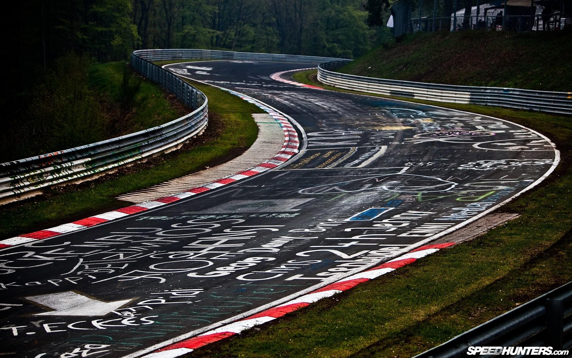 1920x1200 nurburgring race tracks road graffiti motorsports Gallery HD Wallpaper