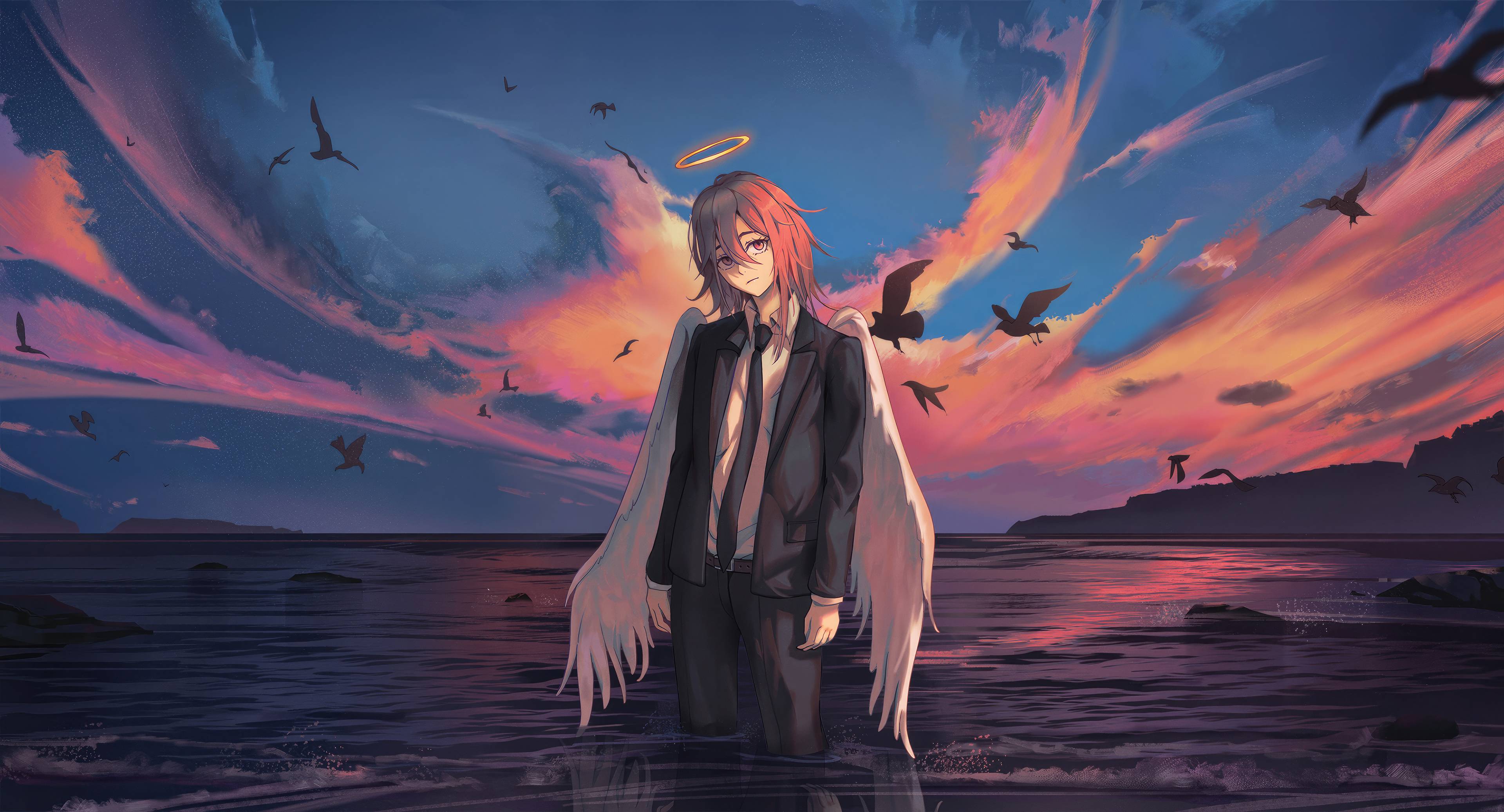 3840x2074 Angel Devil Chainsaw Man 4k, HD Anime, 4k Wallpaper, Image, Background, Photo and Picture