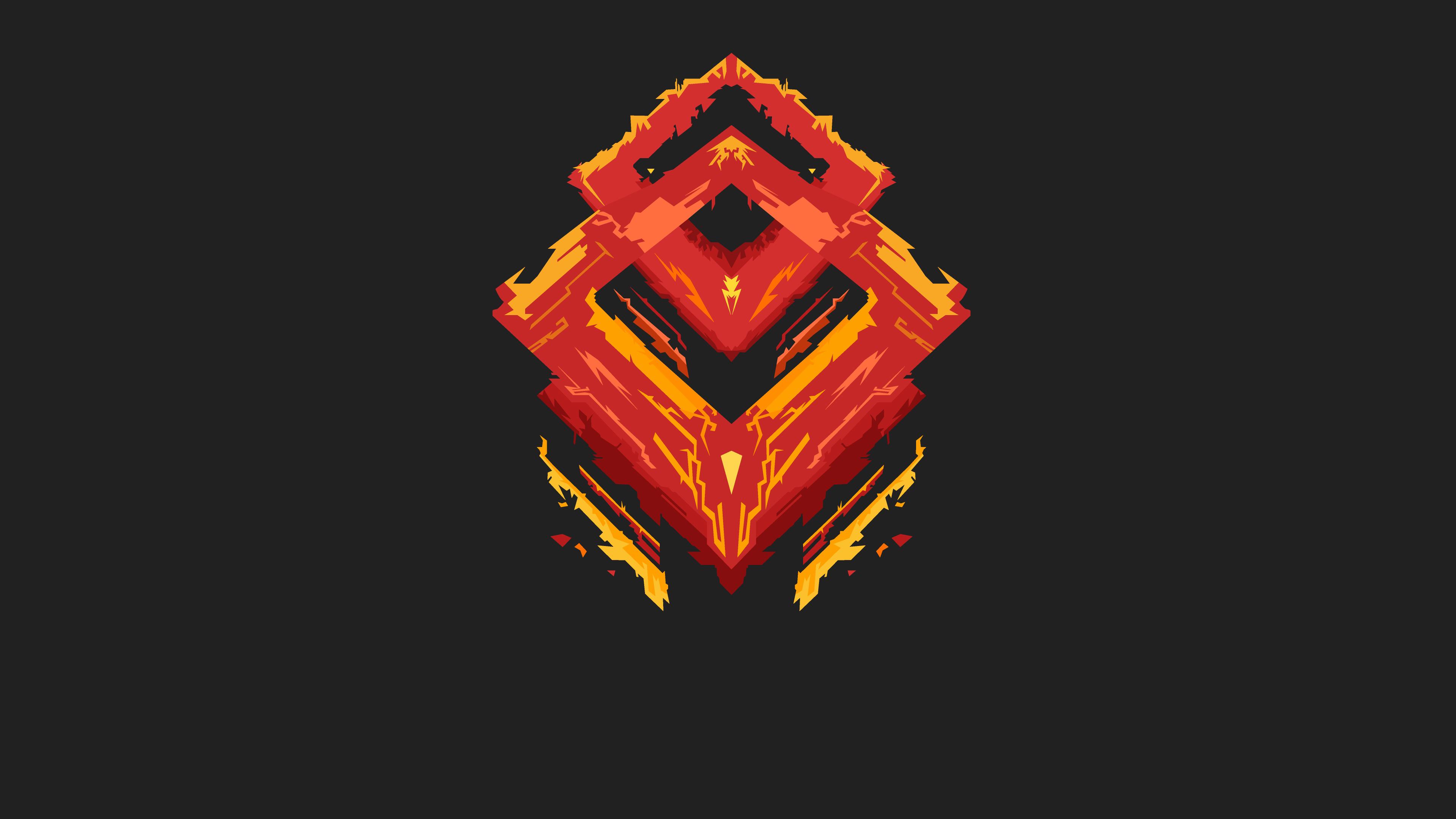 3840x2160 Minimalism Logo Devil, HD Artist, 4k Wallpaper, Image, Background, Photo and Picture