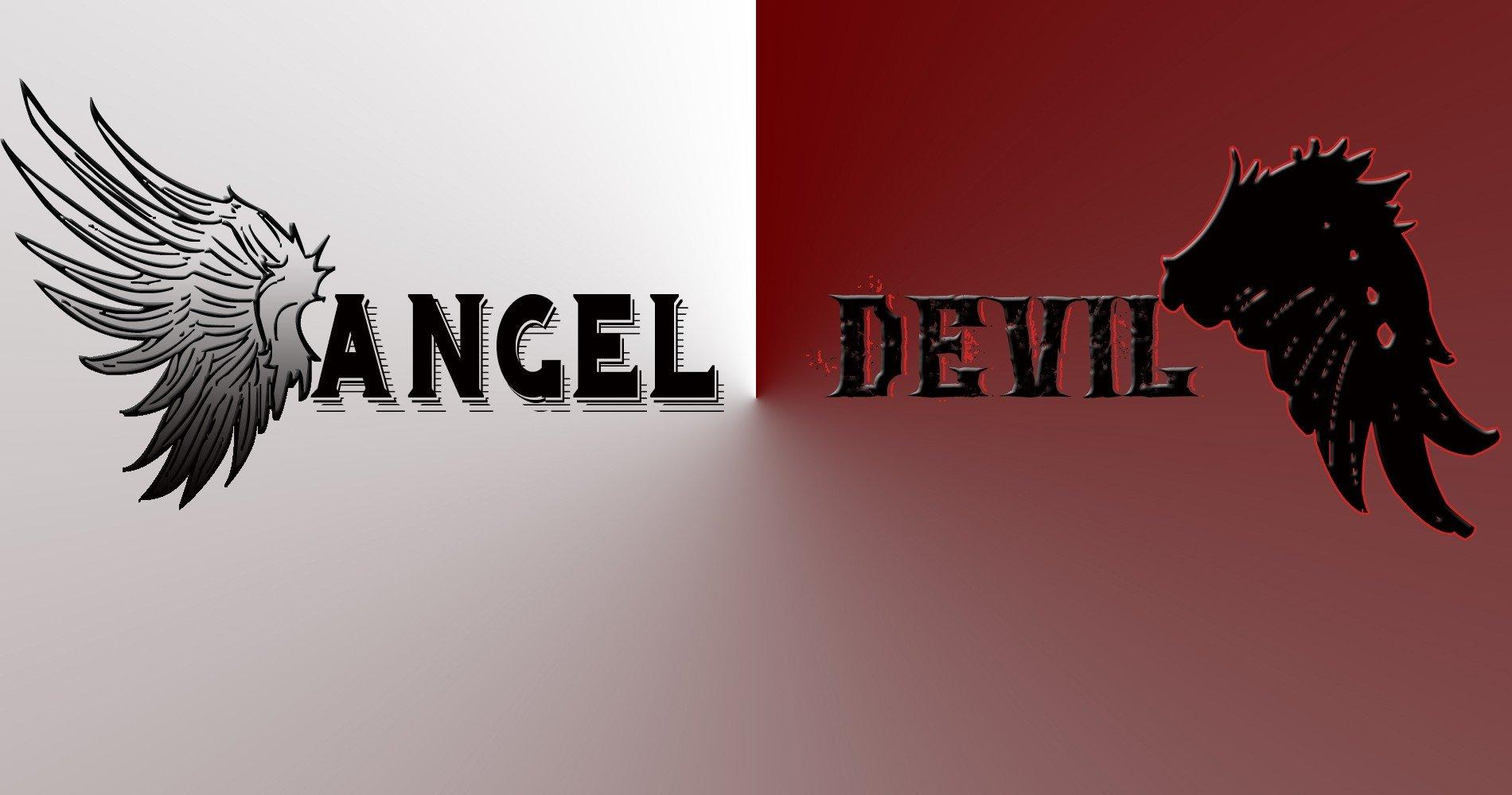 1900x1000 angel, Devil Wallpaper HD / Desktop and Mobile Background